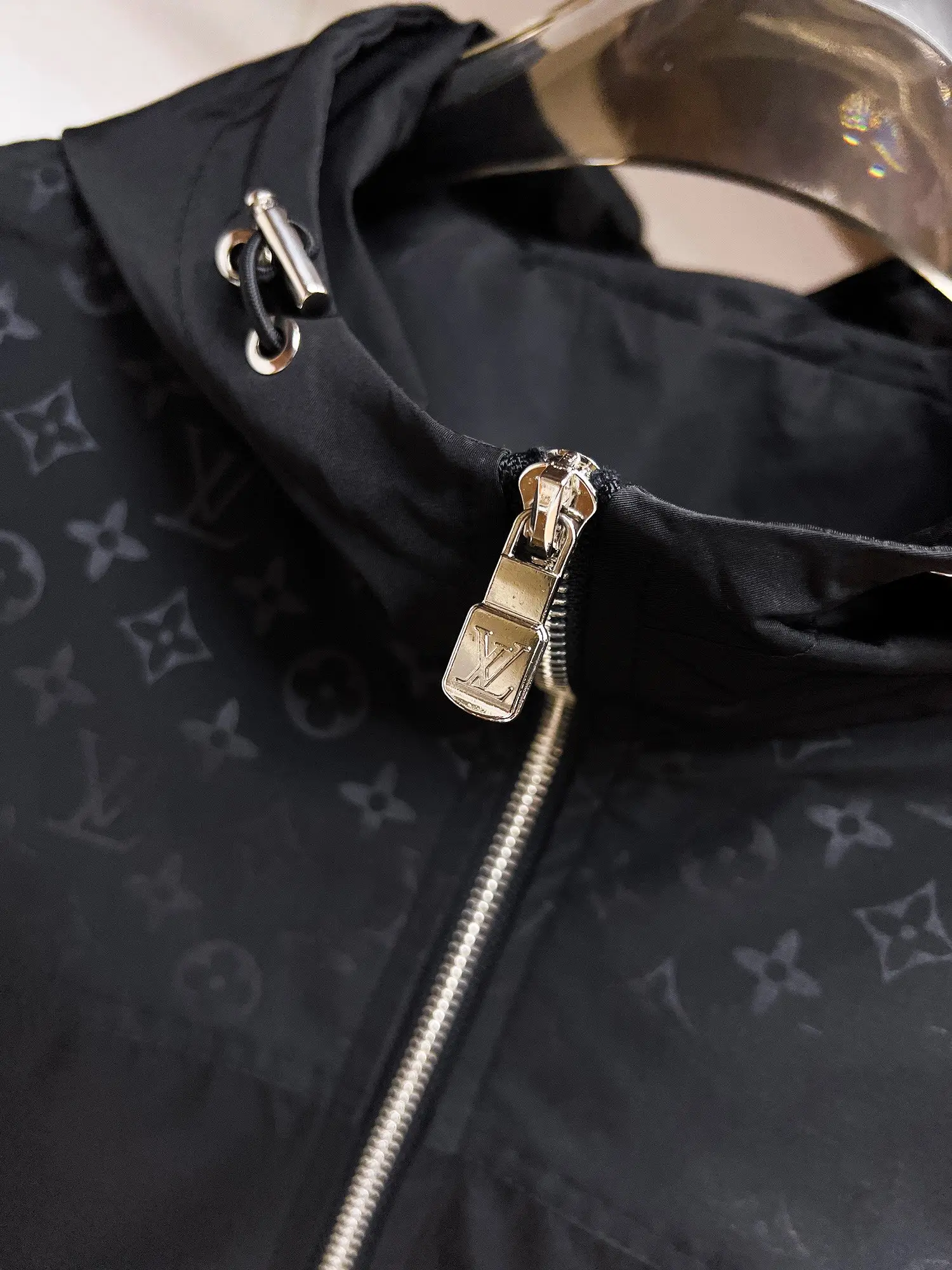 Monogram Hooded Windbreaker Jacket D38015130 — view 5