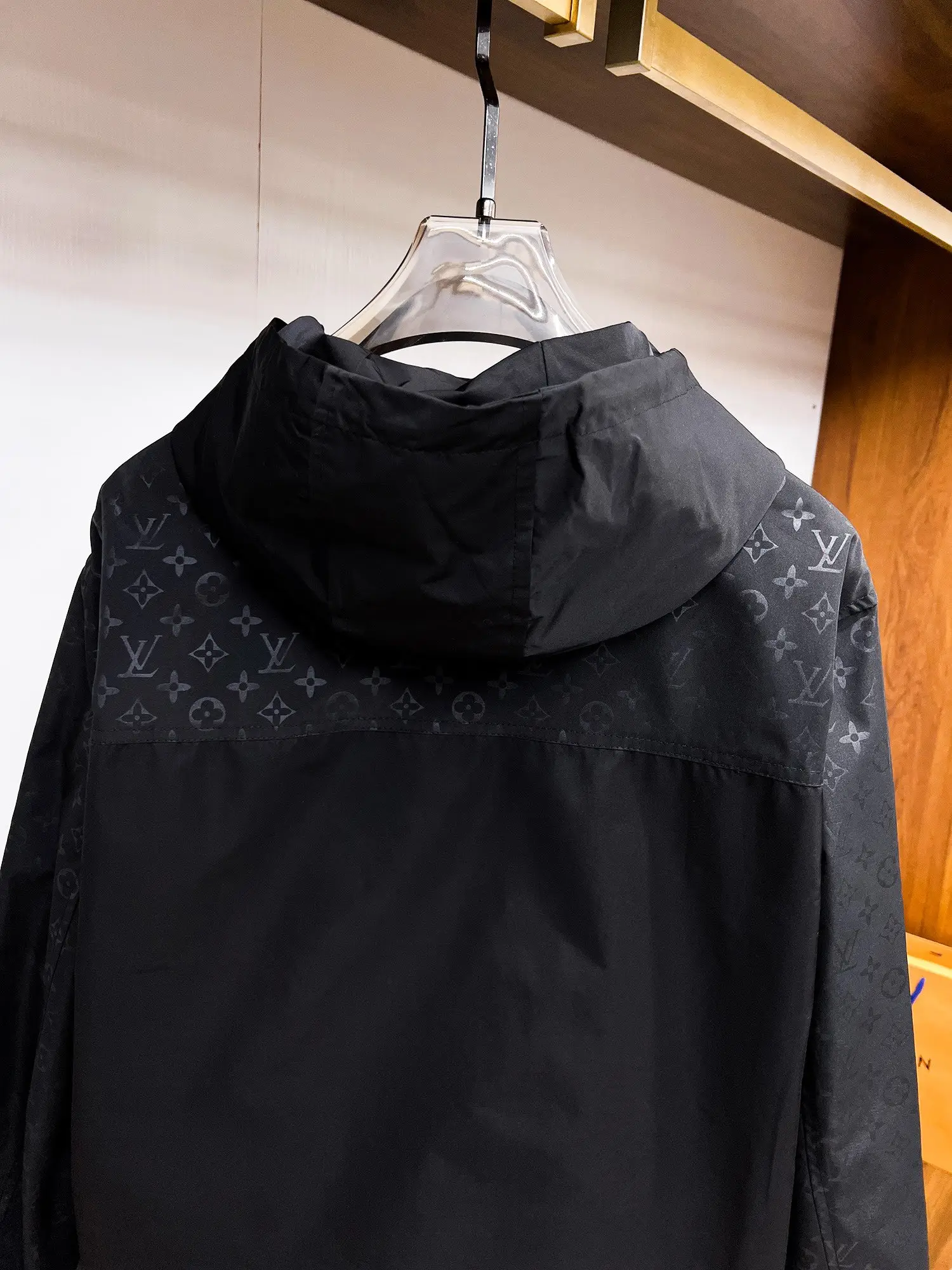 Monogram Hooded Windbreaker Jacket D38015130 — view 11