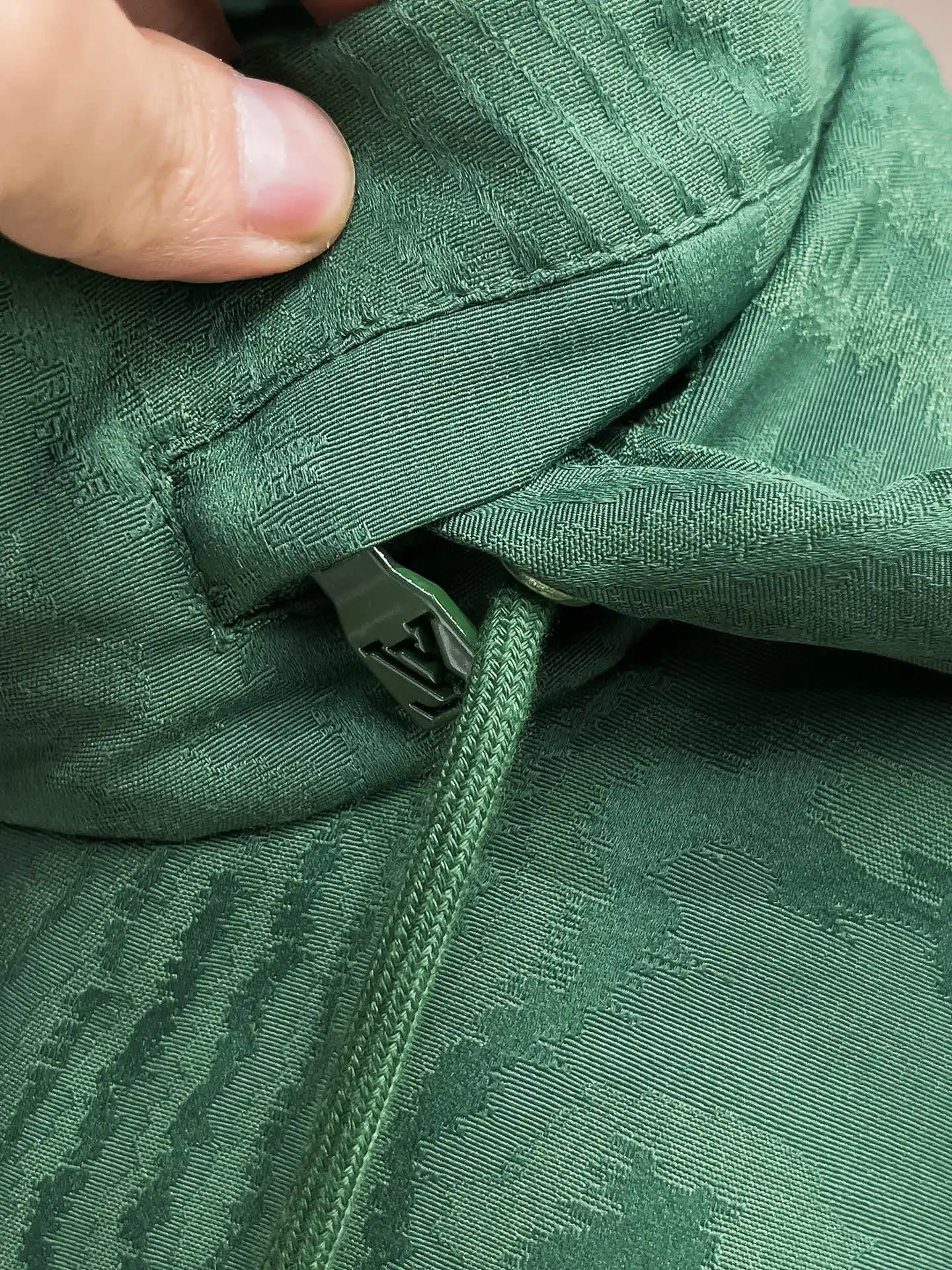 Monogram Jacquard Hooded Jacket D38015074 — view 6