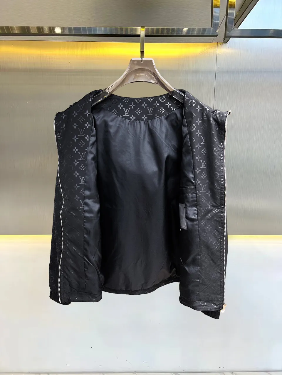 Monogram Hooded Windbreaker Jacket D38015105 — view 3