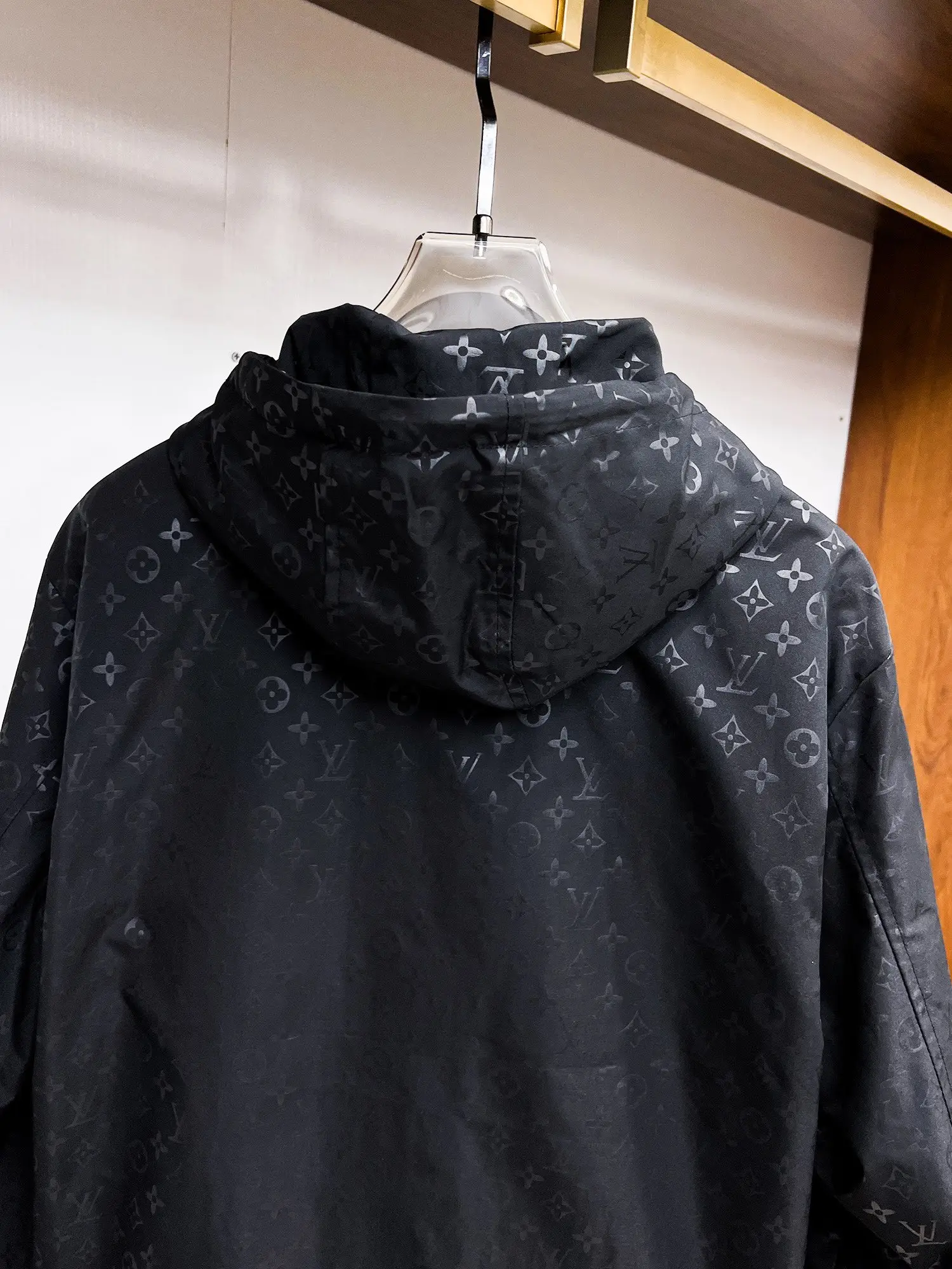 Monogram Hooded Windbreaker Jacket D38015105 — view 10