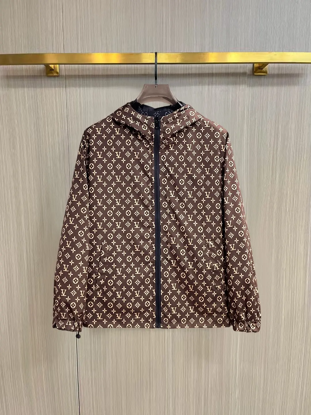 Monogram Reversible Hooded Jacket D38014754 — view 3