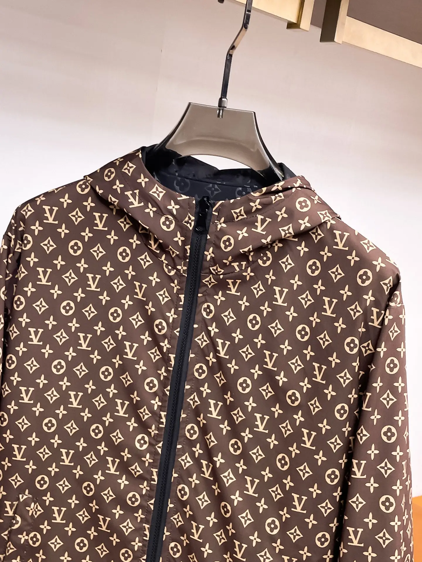 Monogram Reversible Hooded Jacket D38014754 — view 10