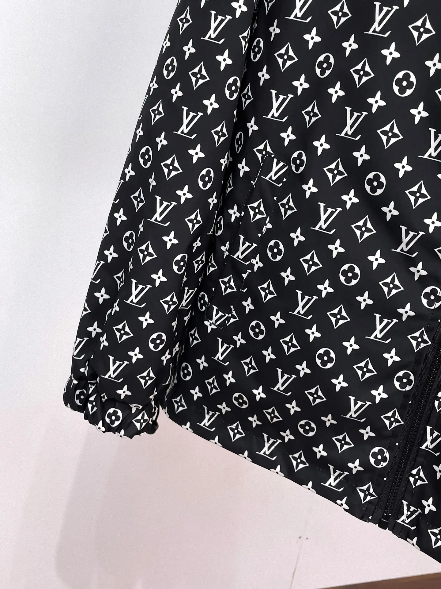 Reversible Monogram Hooded Windbreaker Jacket D38014753 — view 12