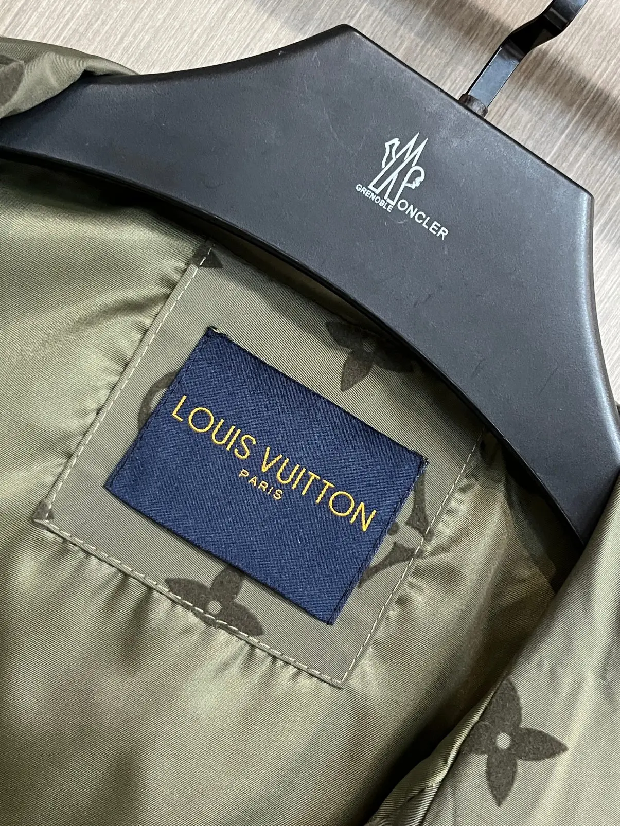 Monogram Print Hooded Windbreaker Jacket D38014715 — view 4