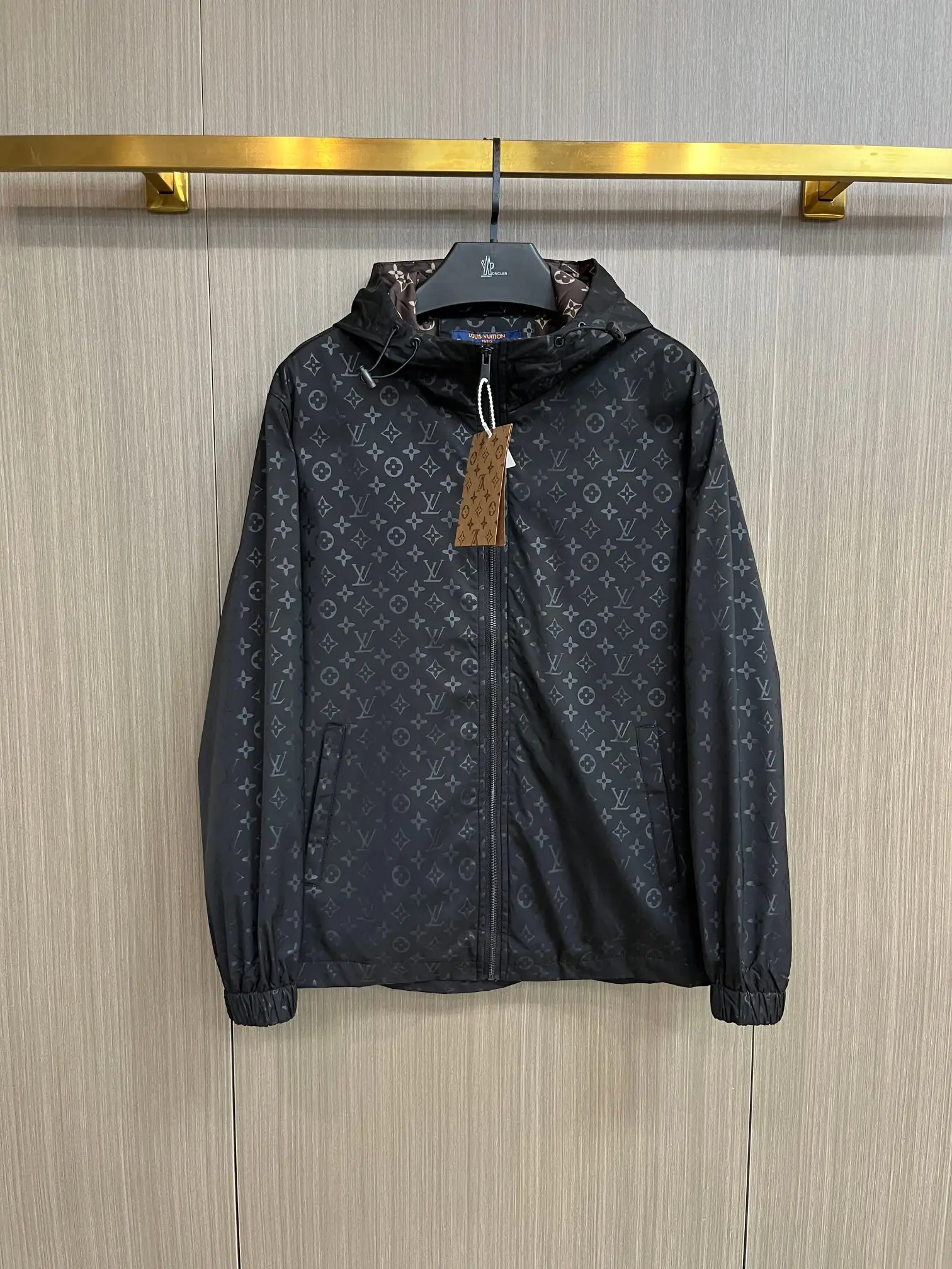 Monogram Hooded Windbreaker Jacket D38014714