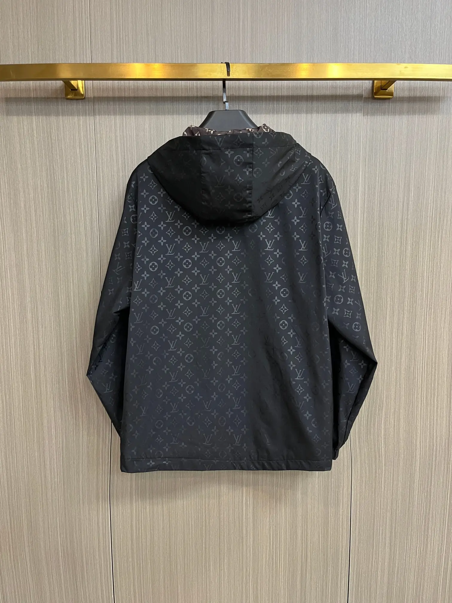 Monogram Hooded Windbreaker Jacket D38014714 — view 2