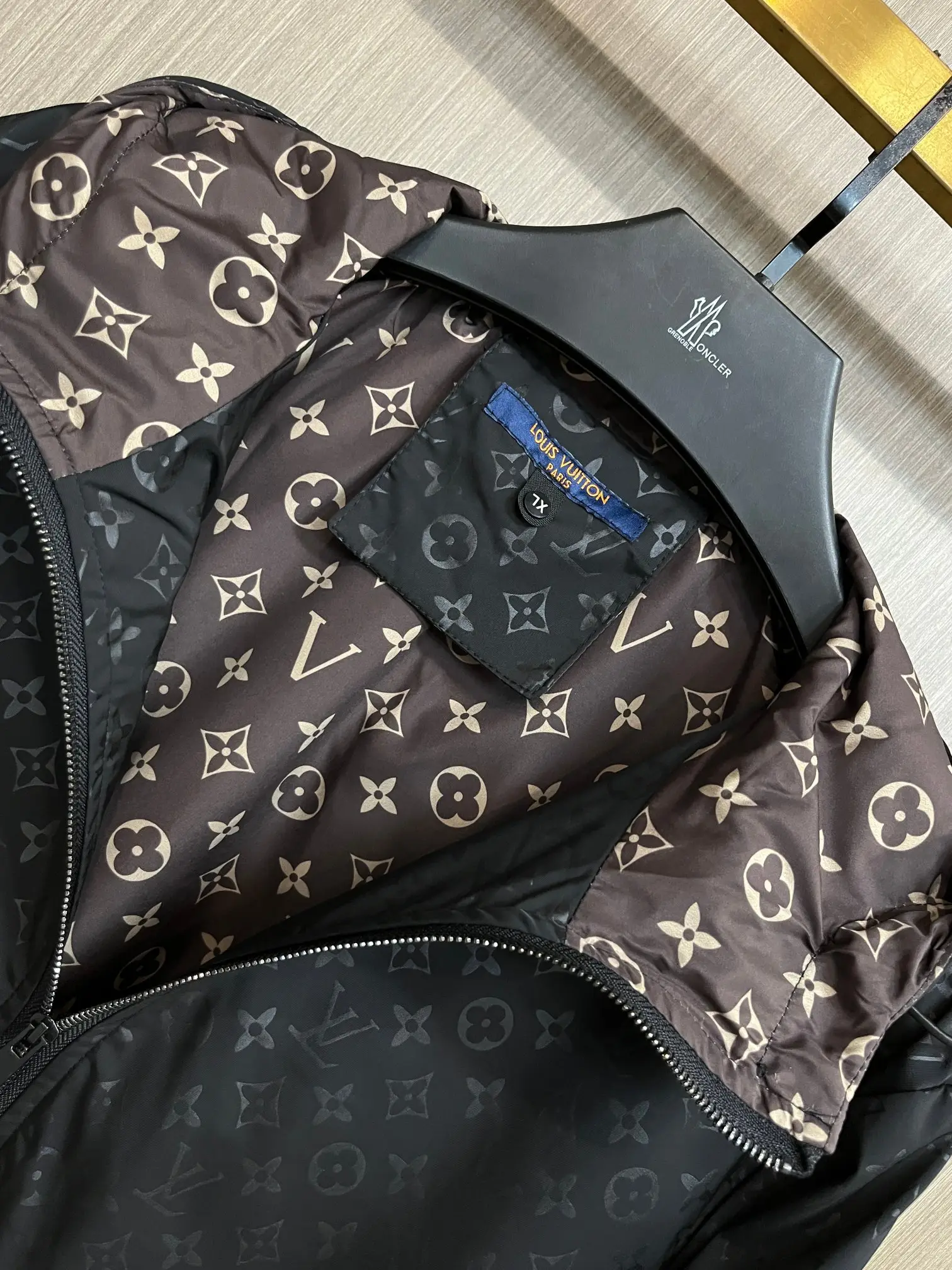 Monogram Hooded Windbreaker Jacket D38014714 — view 4
