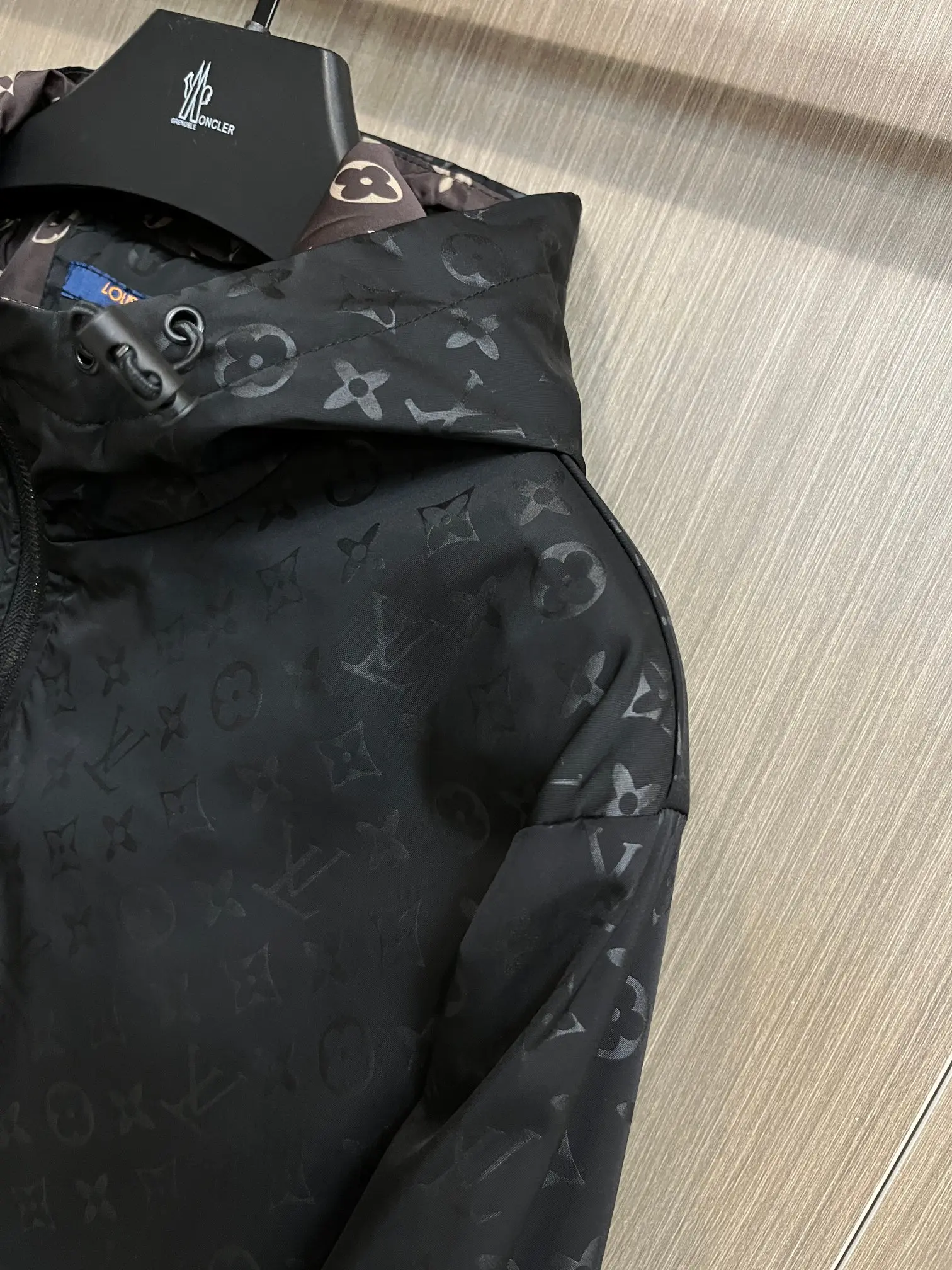 Monogram Hooded Windbreaker Jacket D38014714 — view 5