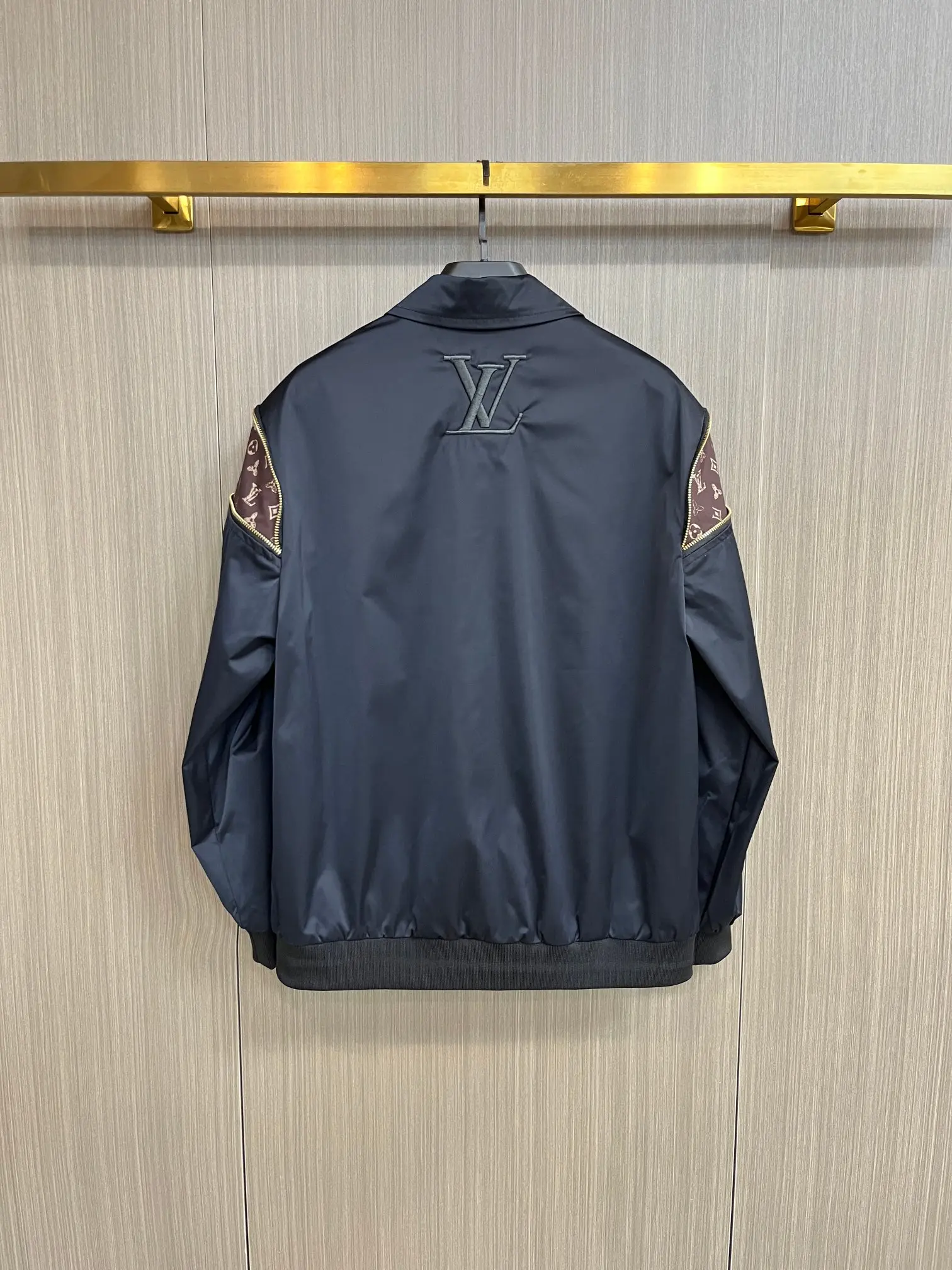 Monogram Detail Lightweight Coach Jacket D38014782 — view 2