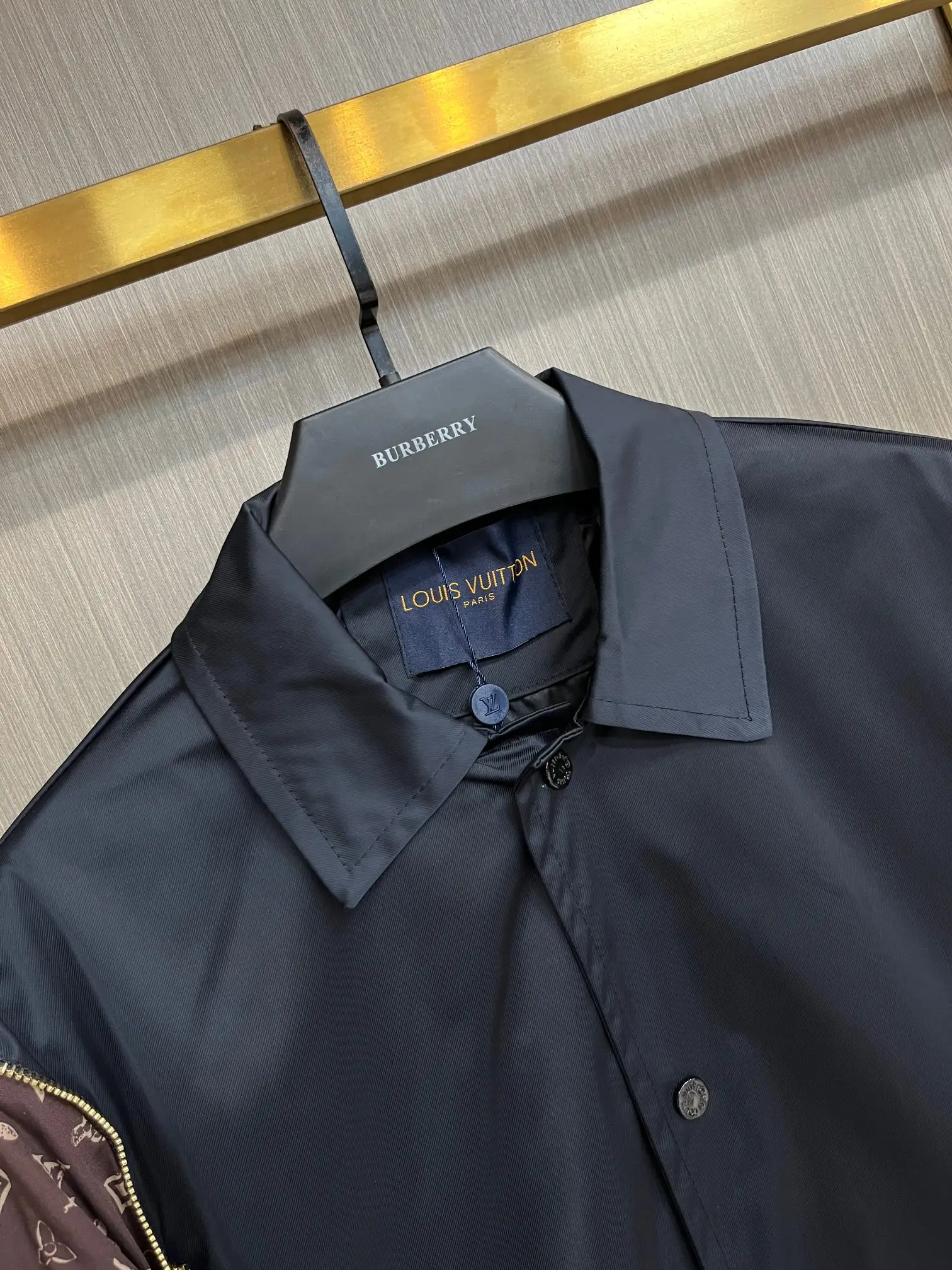 Monogram Detail Lightweight Coach Jacket D38014782 — view 3