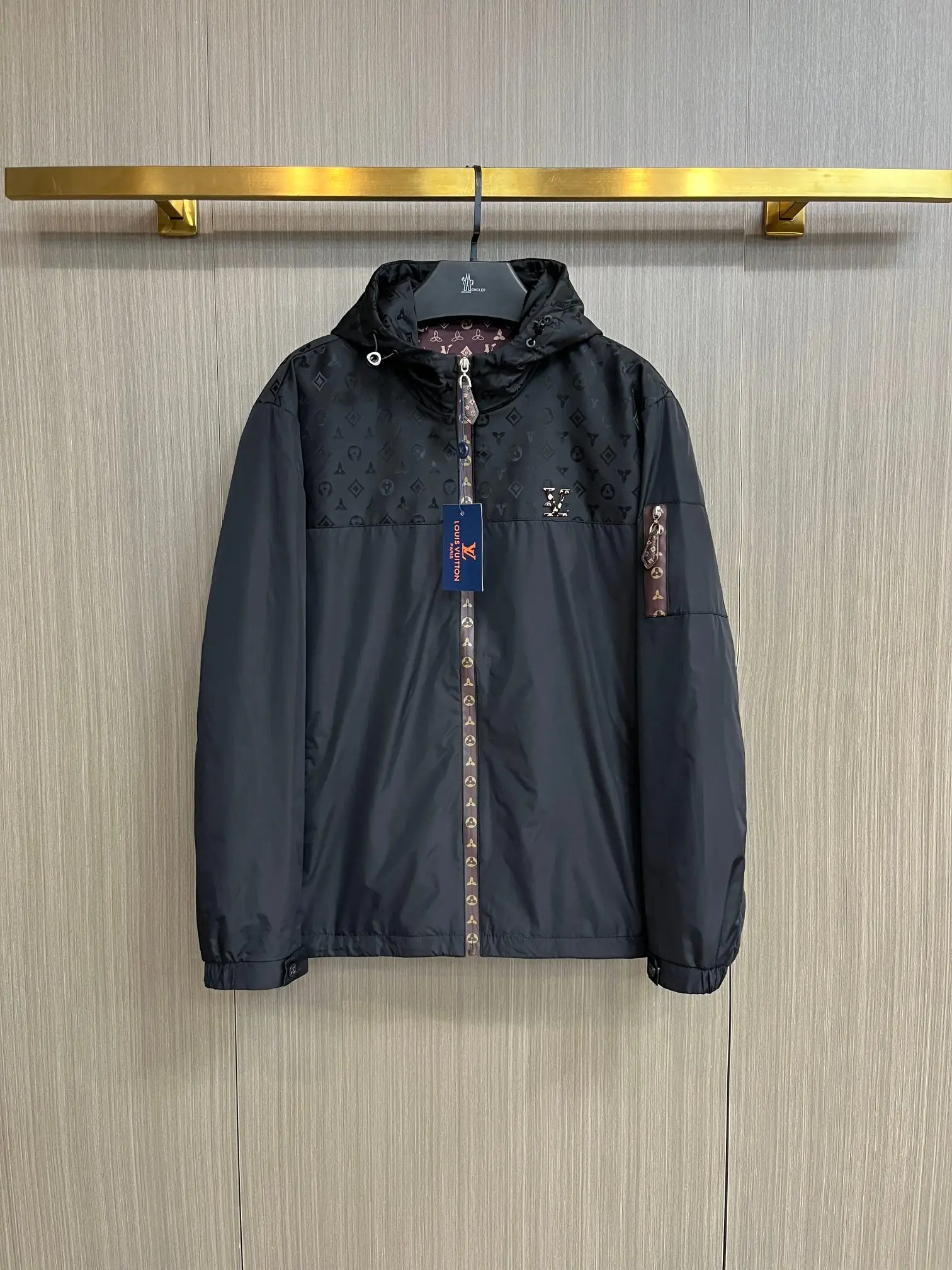 Monogram Hooded Windbreaker Jacket D38014713