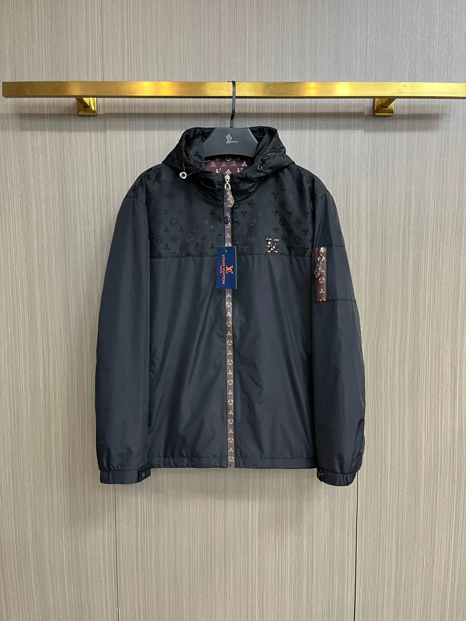 Monogram Hooded Windbreaker Jacket D38014713