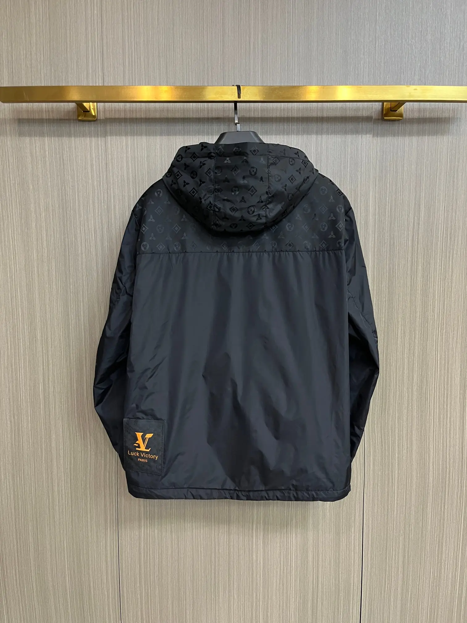 Monogram Hooded Windbreaker Jacket D38014713 — view 2