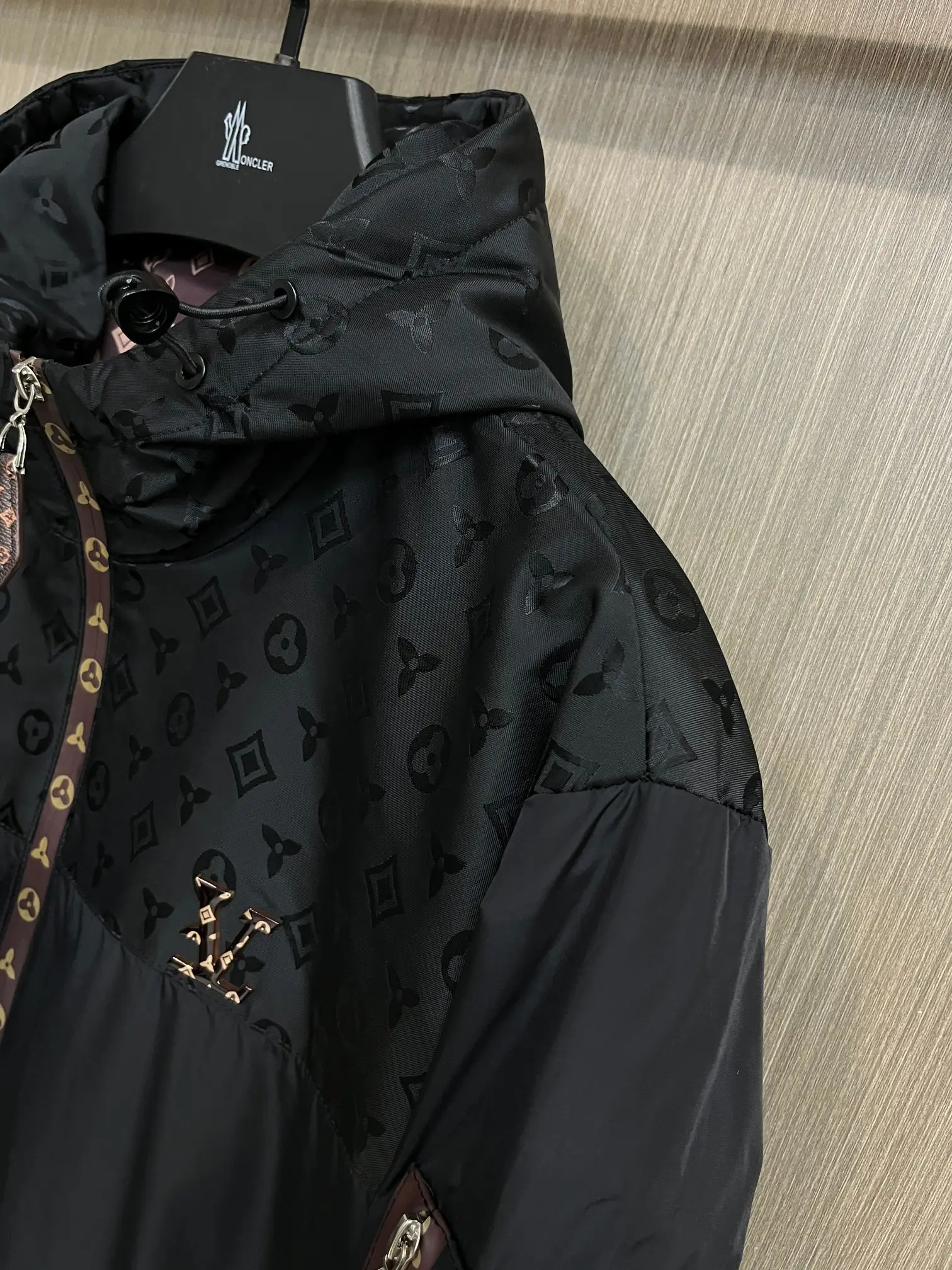 Monogram Hooded Windbreaker Jacket D38014713 — view 5