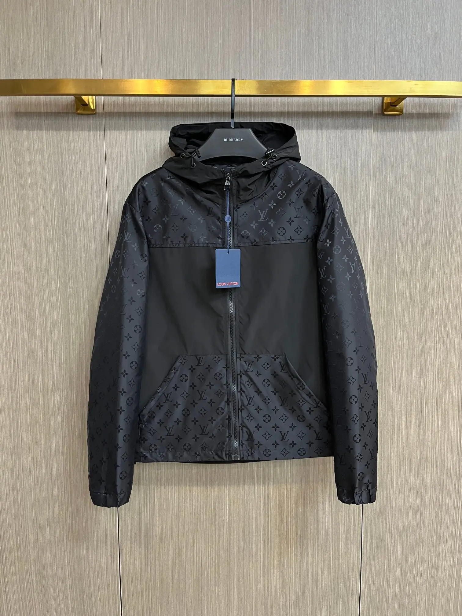 Monogram Hooded Windbreaker Jacket D38014781
