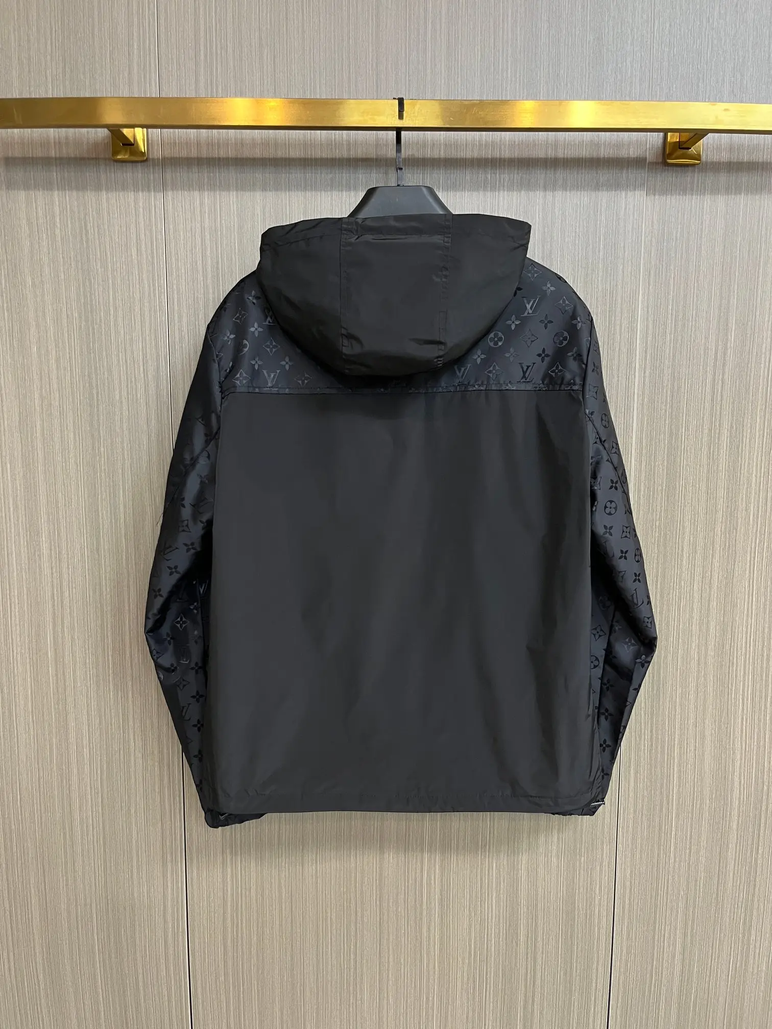 Monogram Hooded Windbreaker Jacket D38014781 — view 2