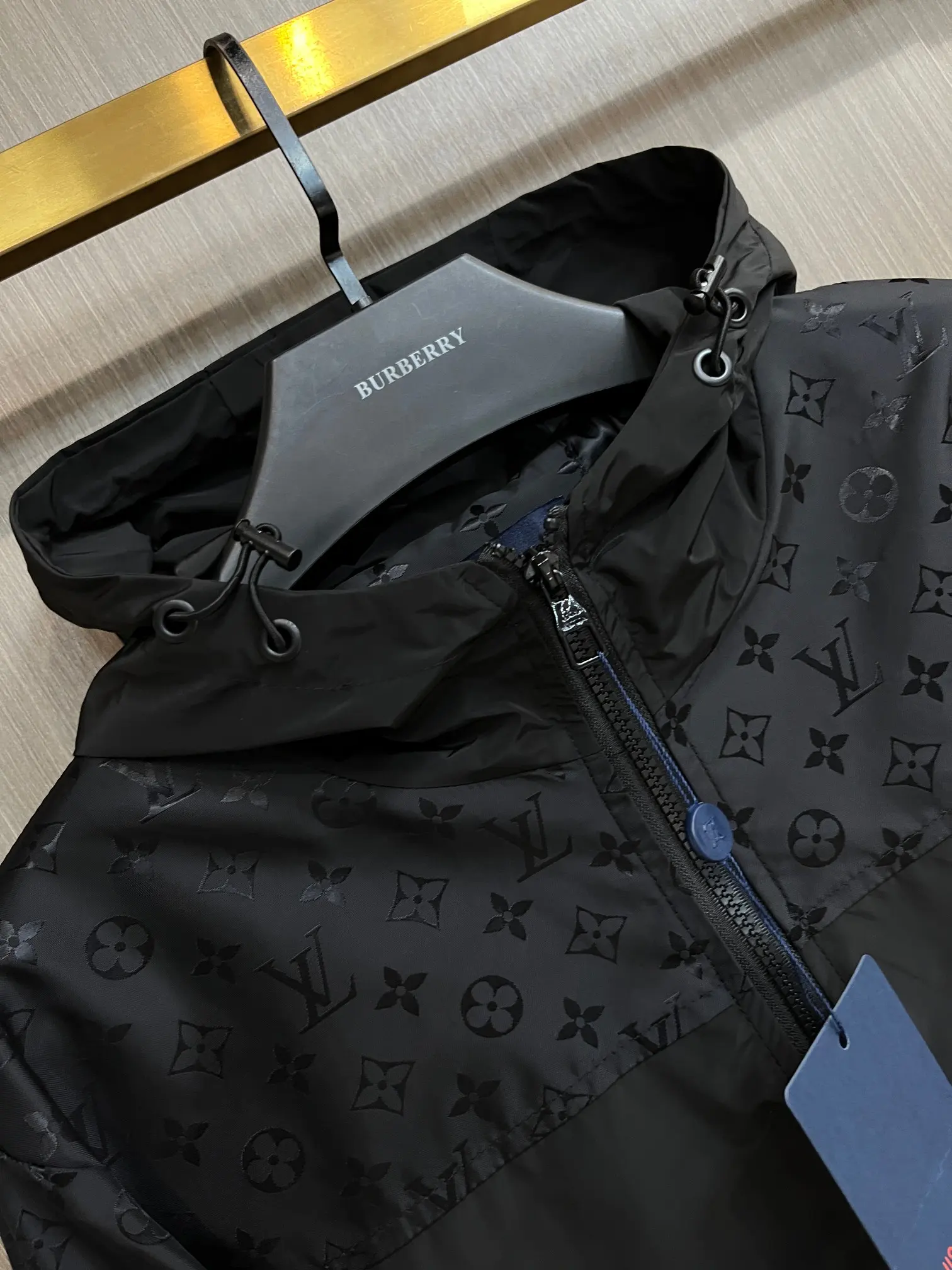Monogram Hooded Windbreaker Jacket D38014781 — view 3