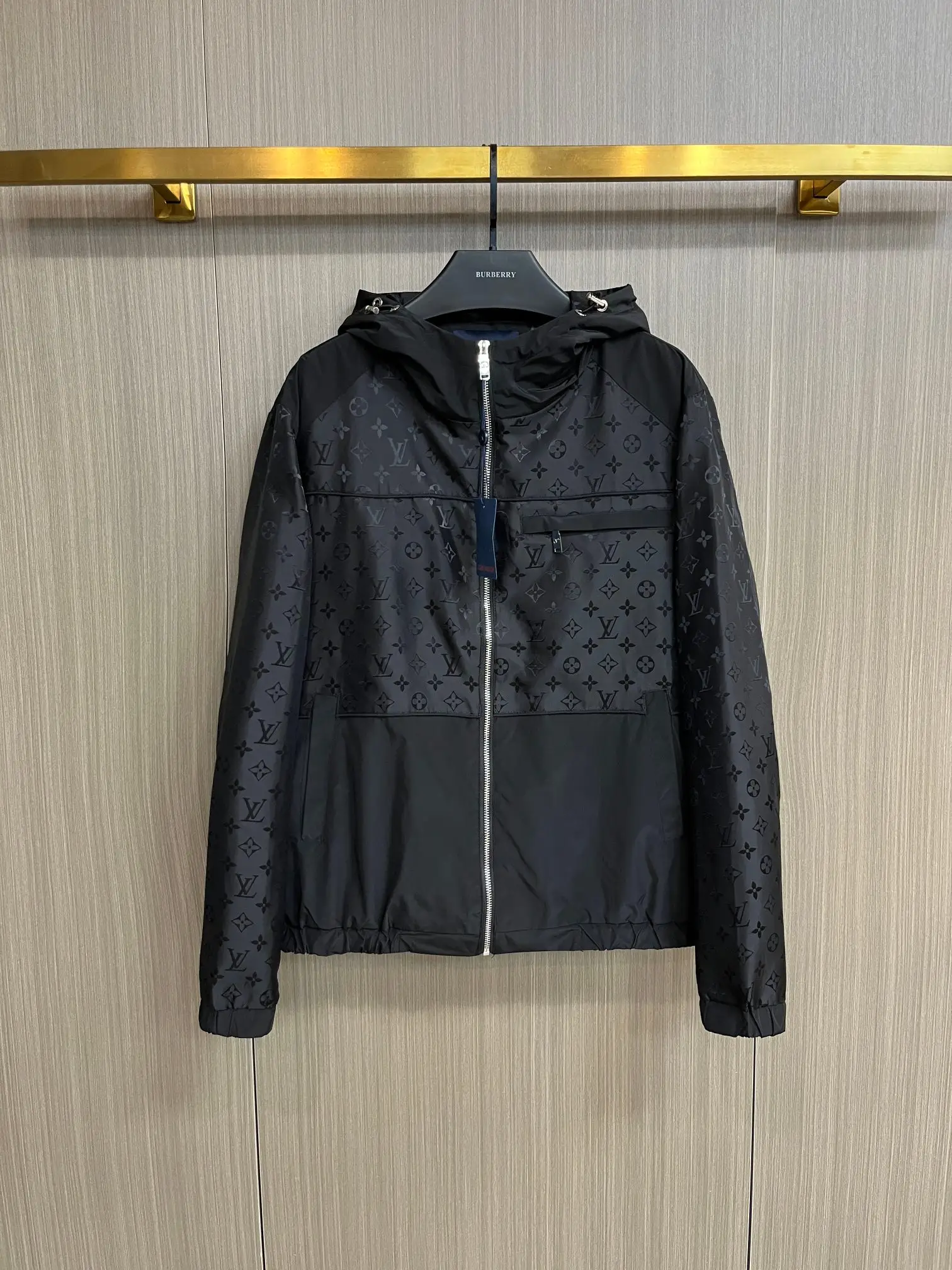 Monogram Hooded Windbreaker Jacket D38014793