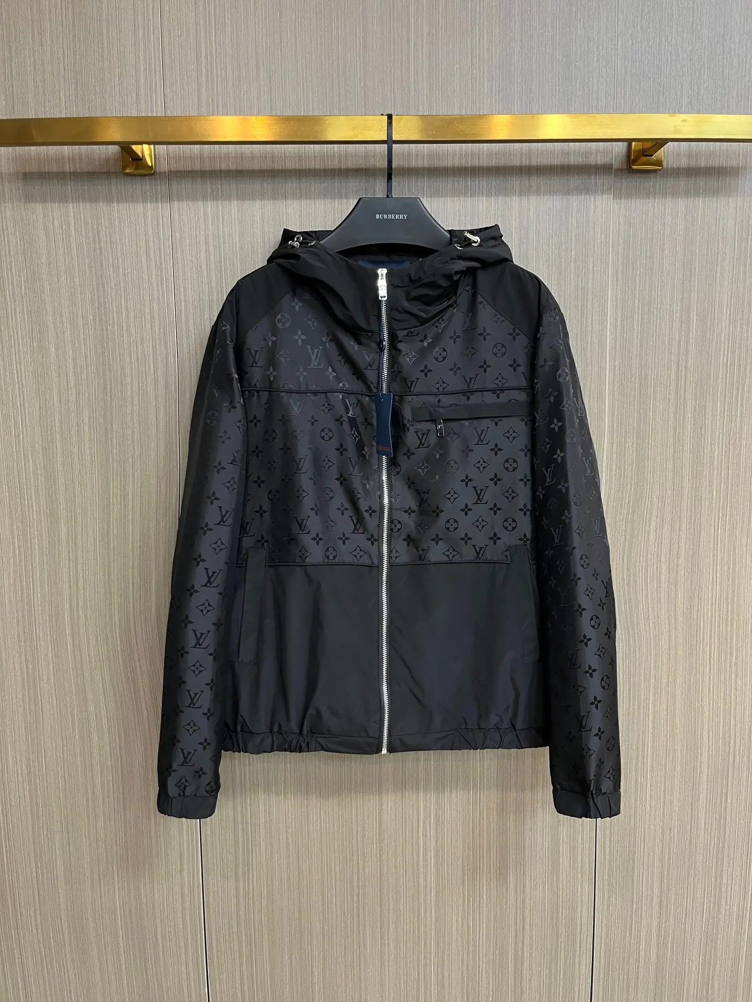 Monogram Hooded Windbreaker Jacket D38014793