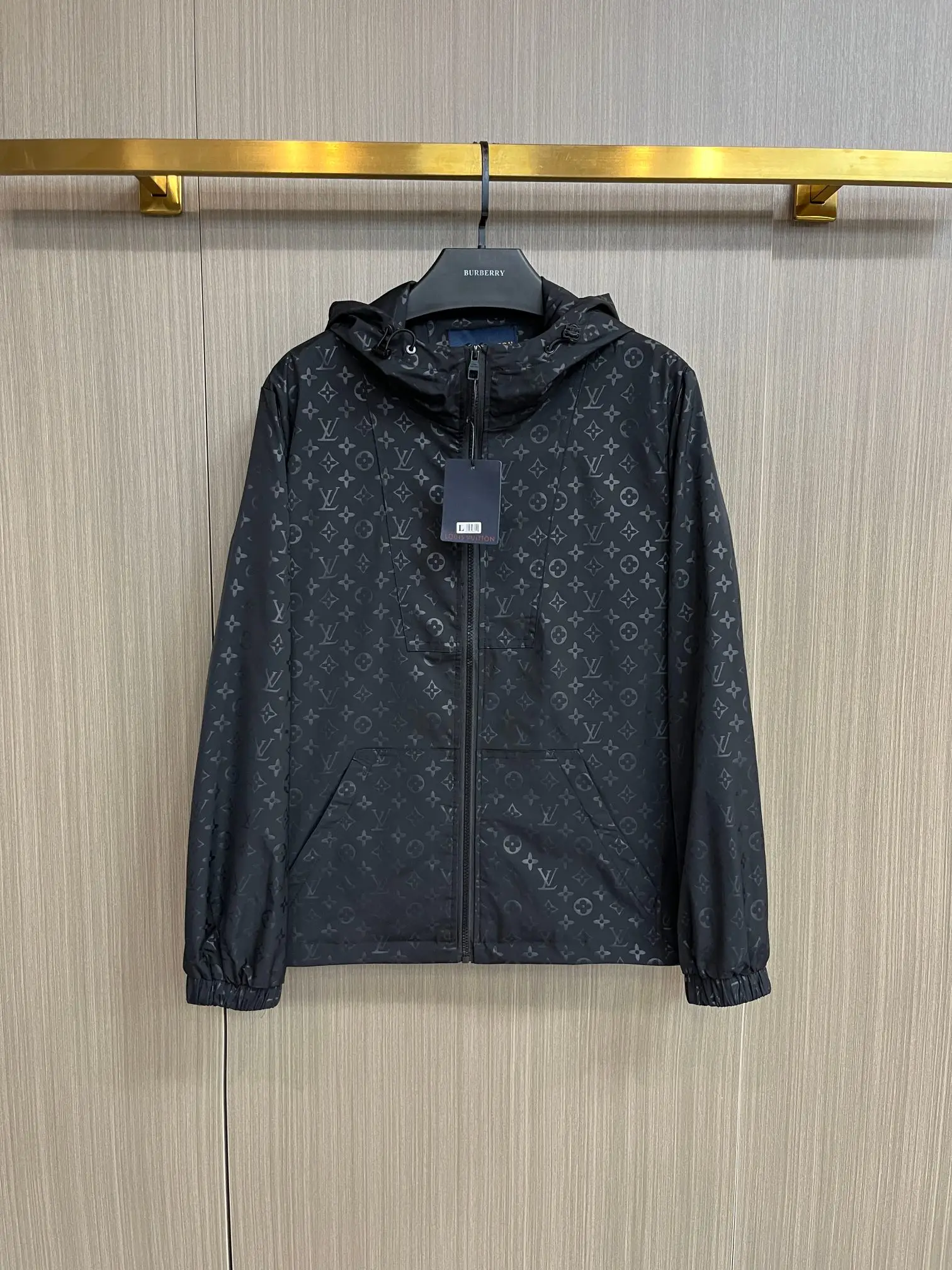 Monogram Hooded Windbreaker Jacket D38014711