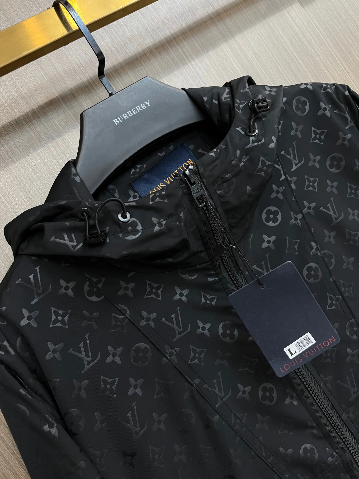 Monogram Hooded Windbreaker Jacket D38014711 — view 3
