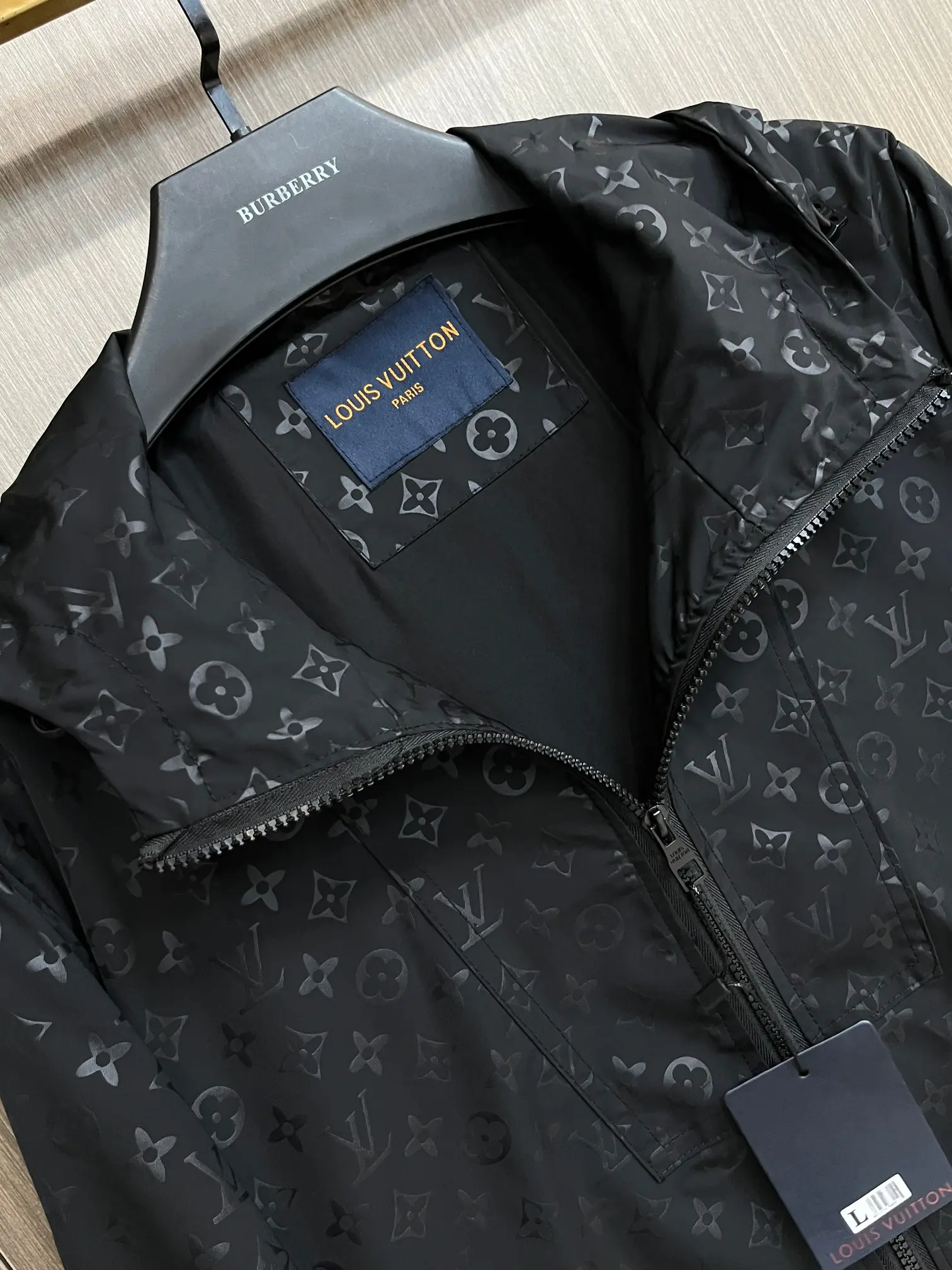 Monogram Hooded Windbreaker Jacket D38014711 — view 4
