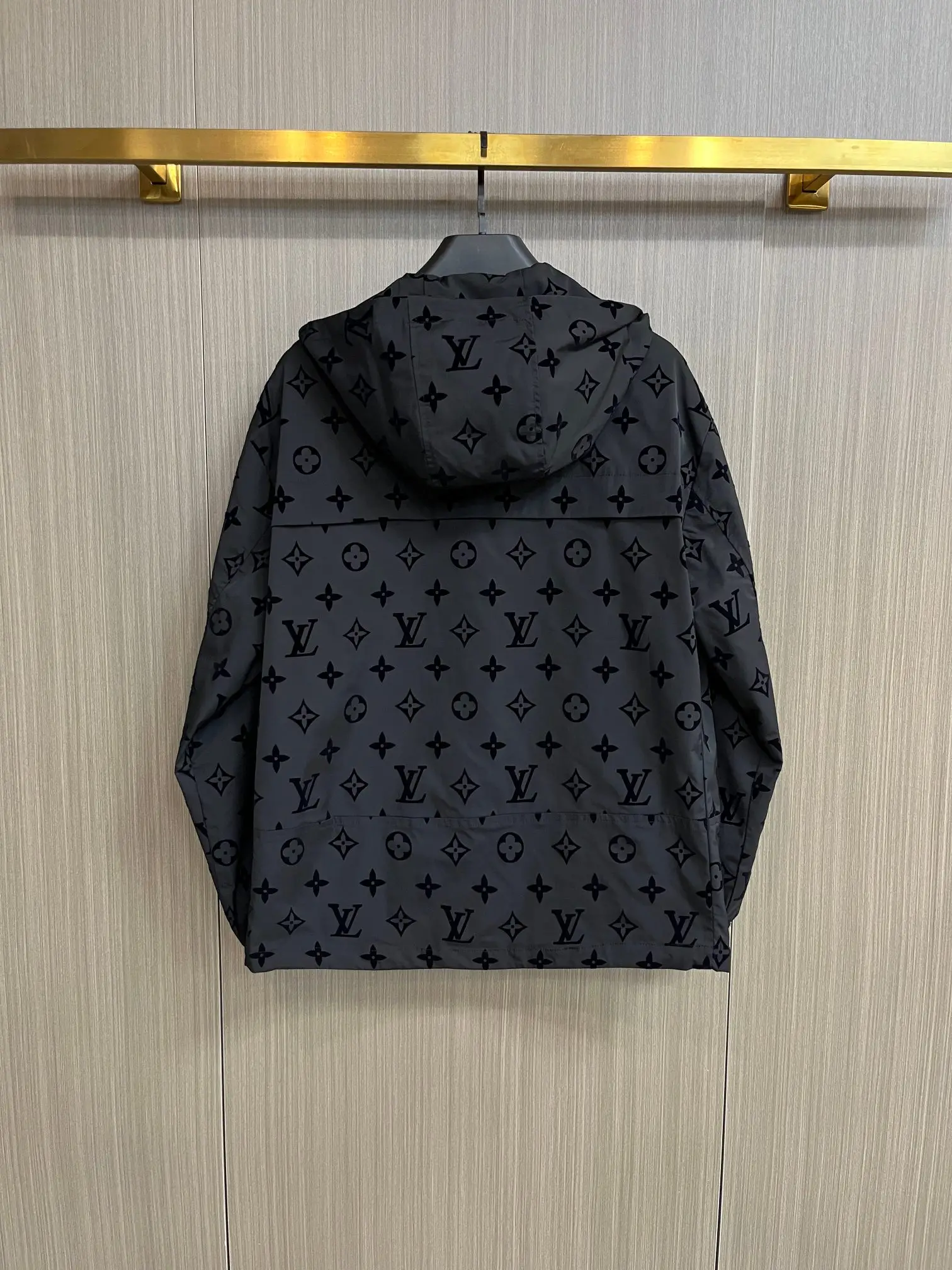 Monogram Hooded Windbreaker Jacket D38014792 — view 2