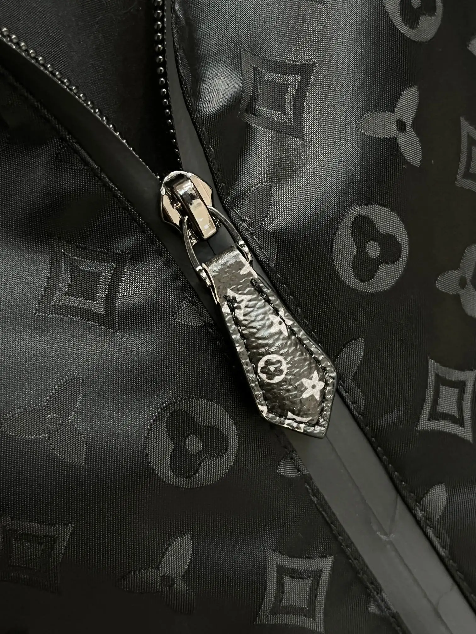 Monogram Panel Hooded Windbreaker Jacket D38014710 — view 6