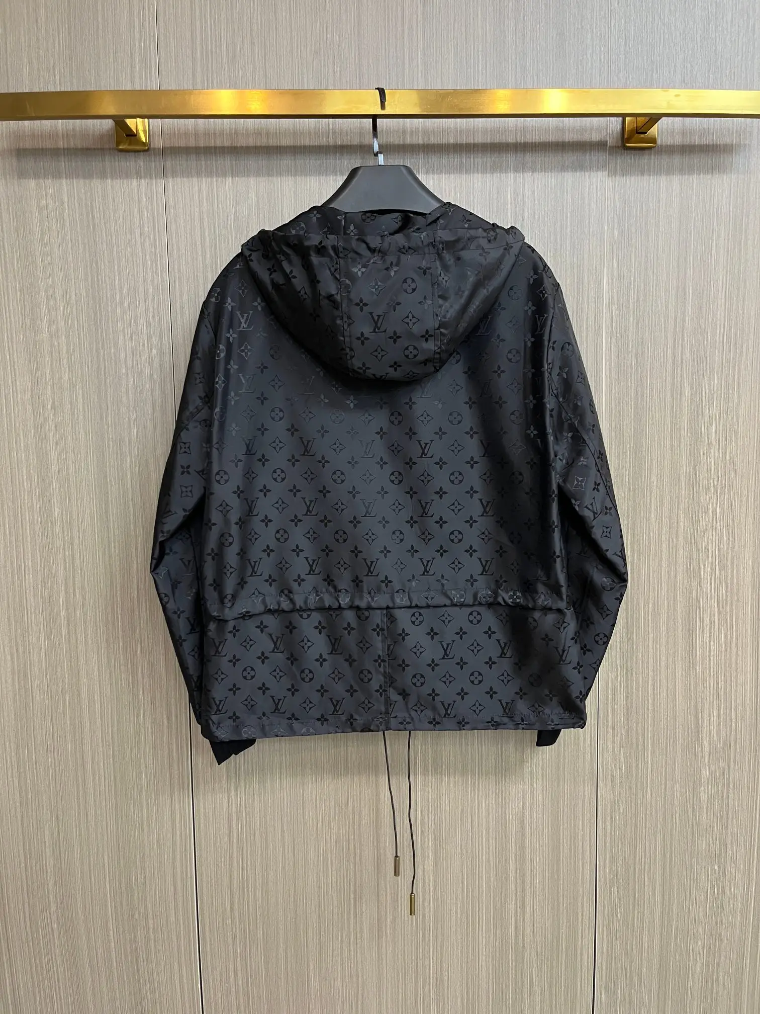 Monogram Jacquard Hooded Windbreaker Jacket D38014807 — view 2