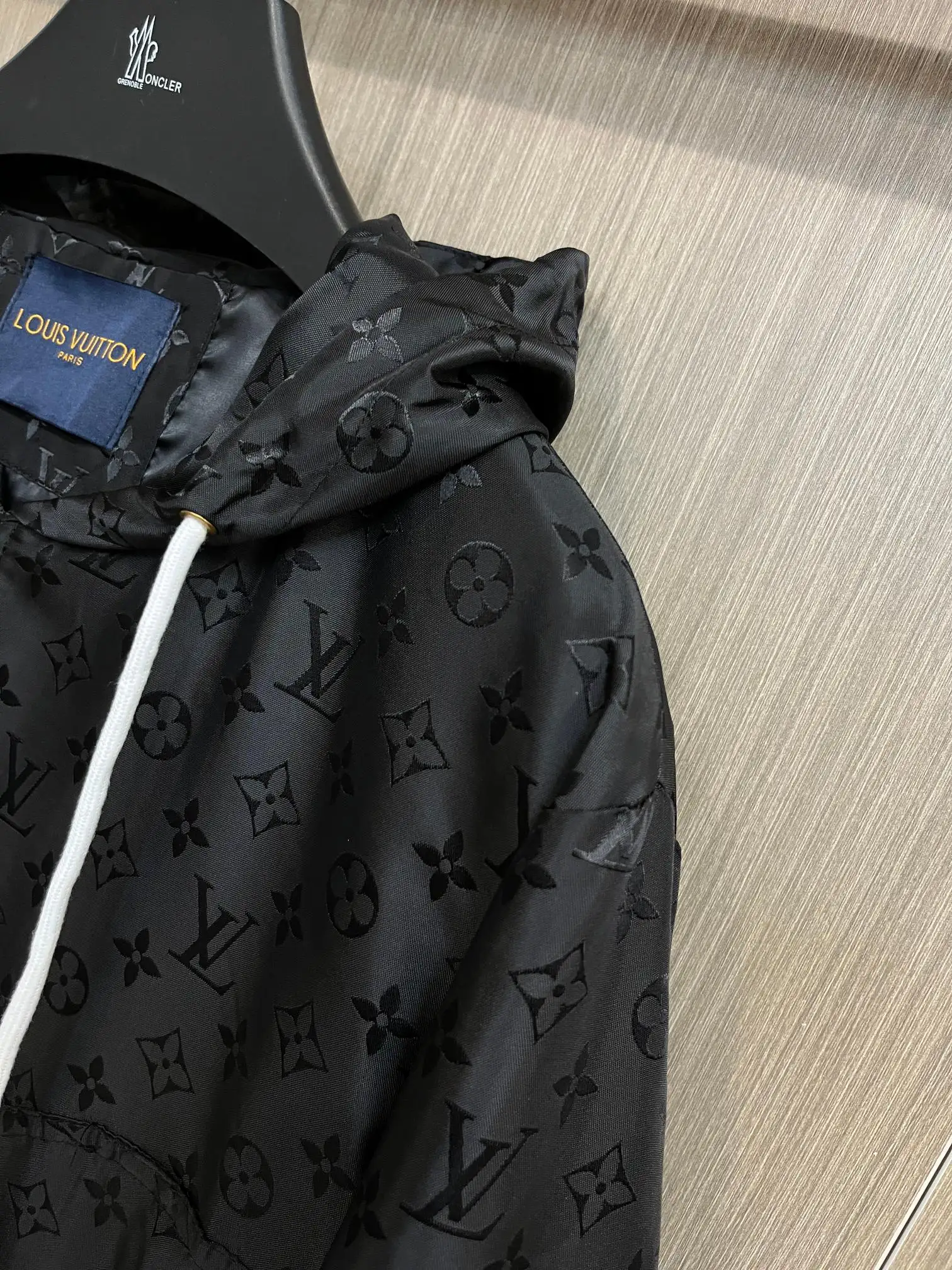 Monogram Jacquard Hooded Windbreaker Jacket D38014807 — view 4