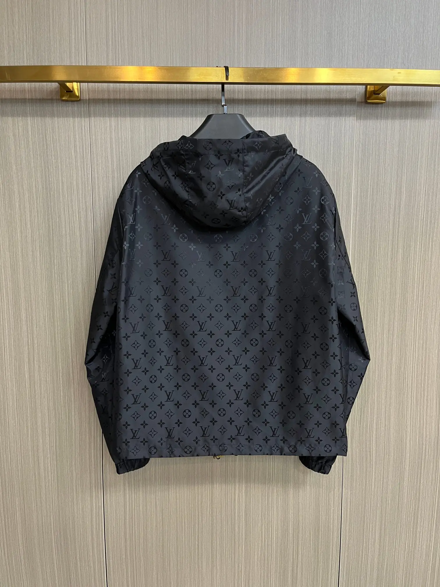 Monogram Jacquard Hooded Windbreaker Jacket D38014808 — view 2
