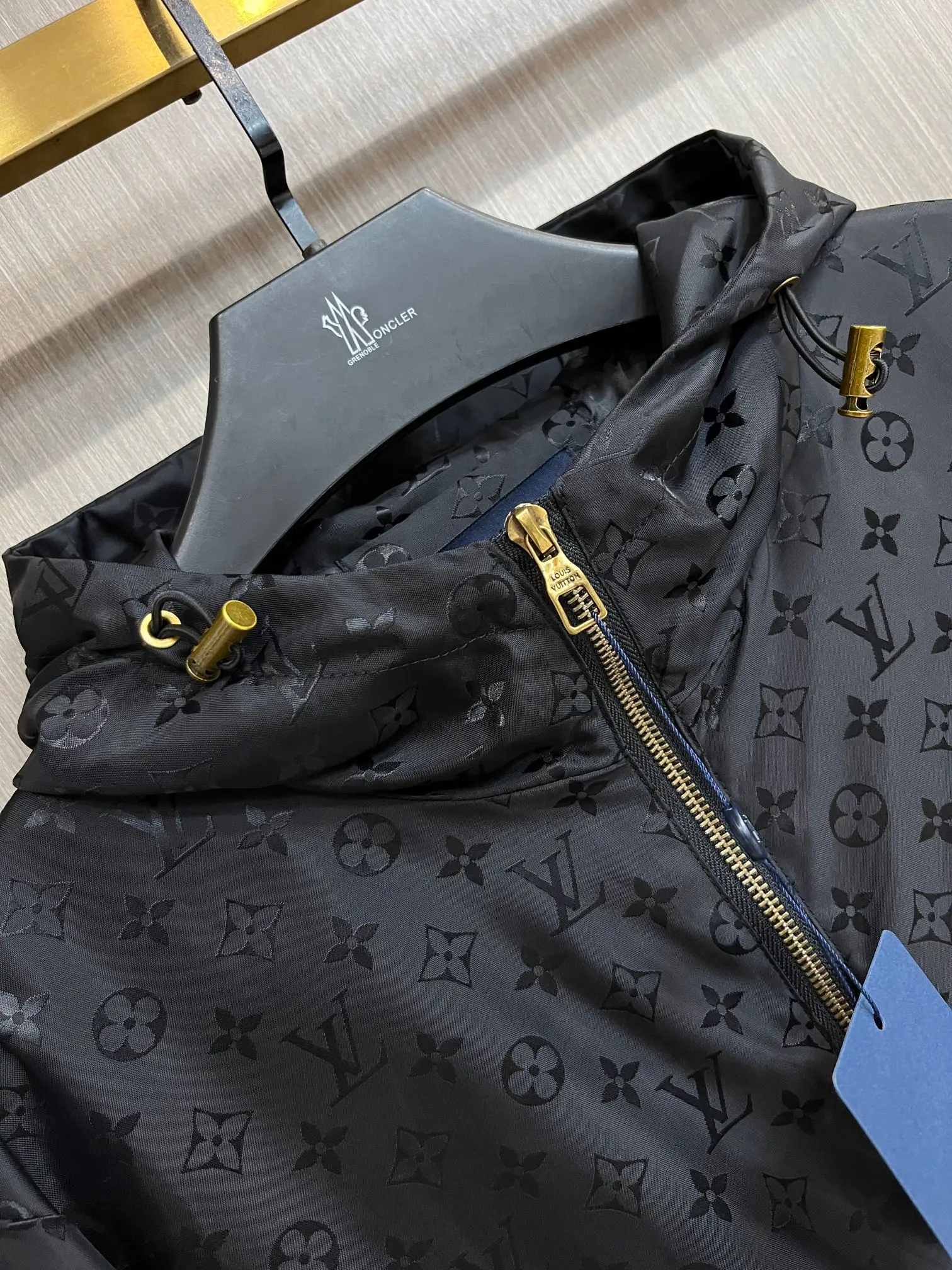 Monogram Jacquard Hooded Windbreaker Jacket D38014808 — view 3