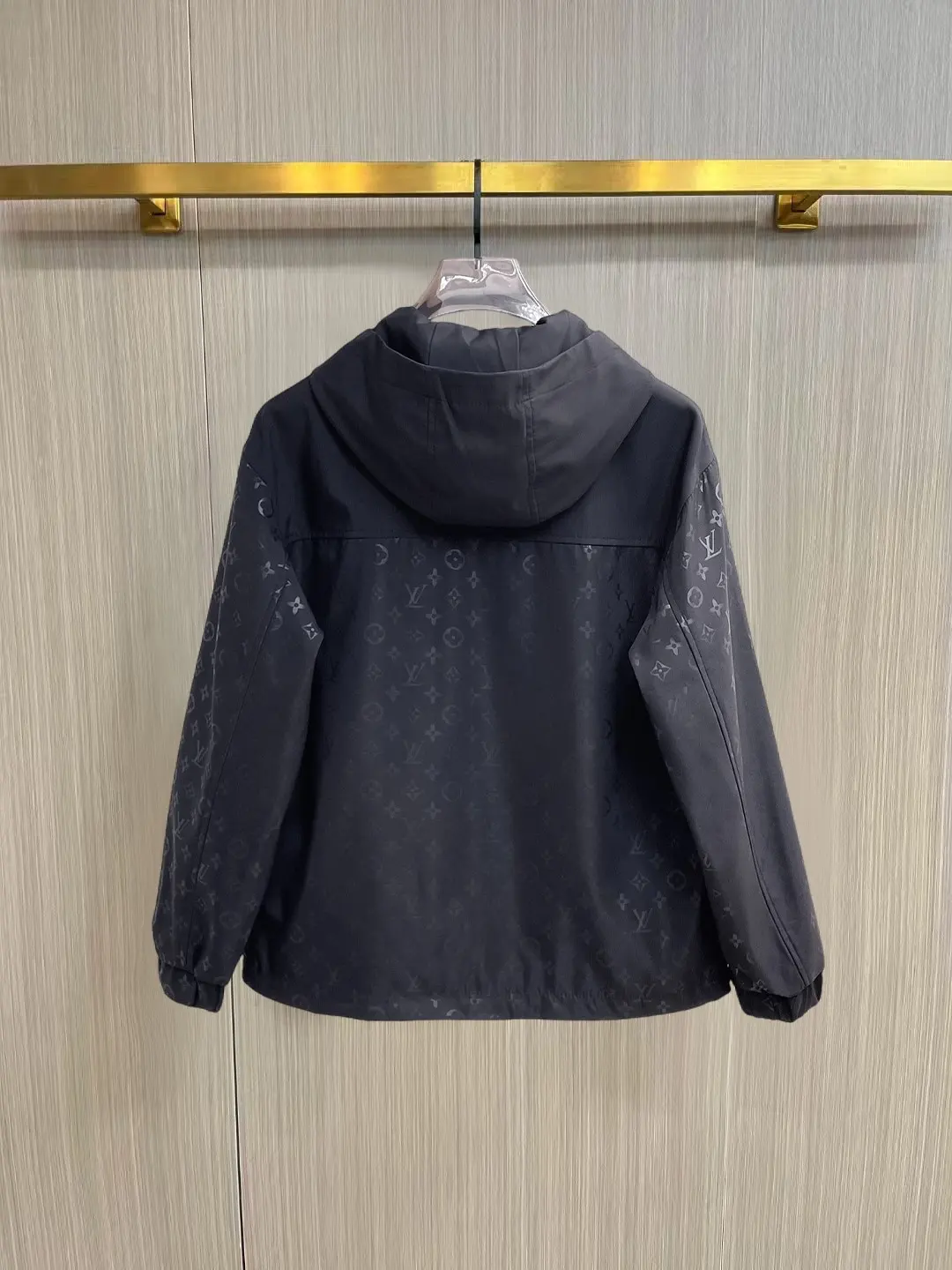 Monogram Hooded Windbreaker Jacket D38014757 — view 2