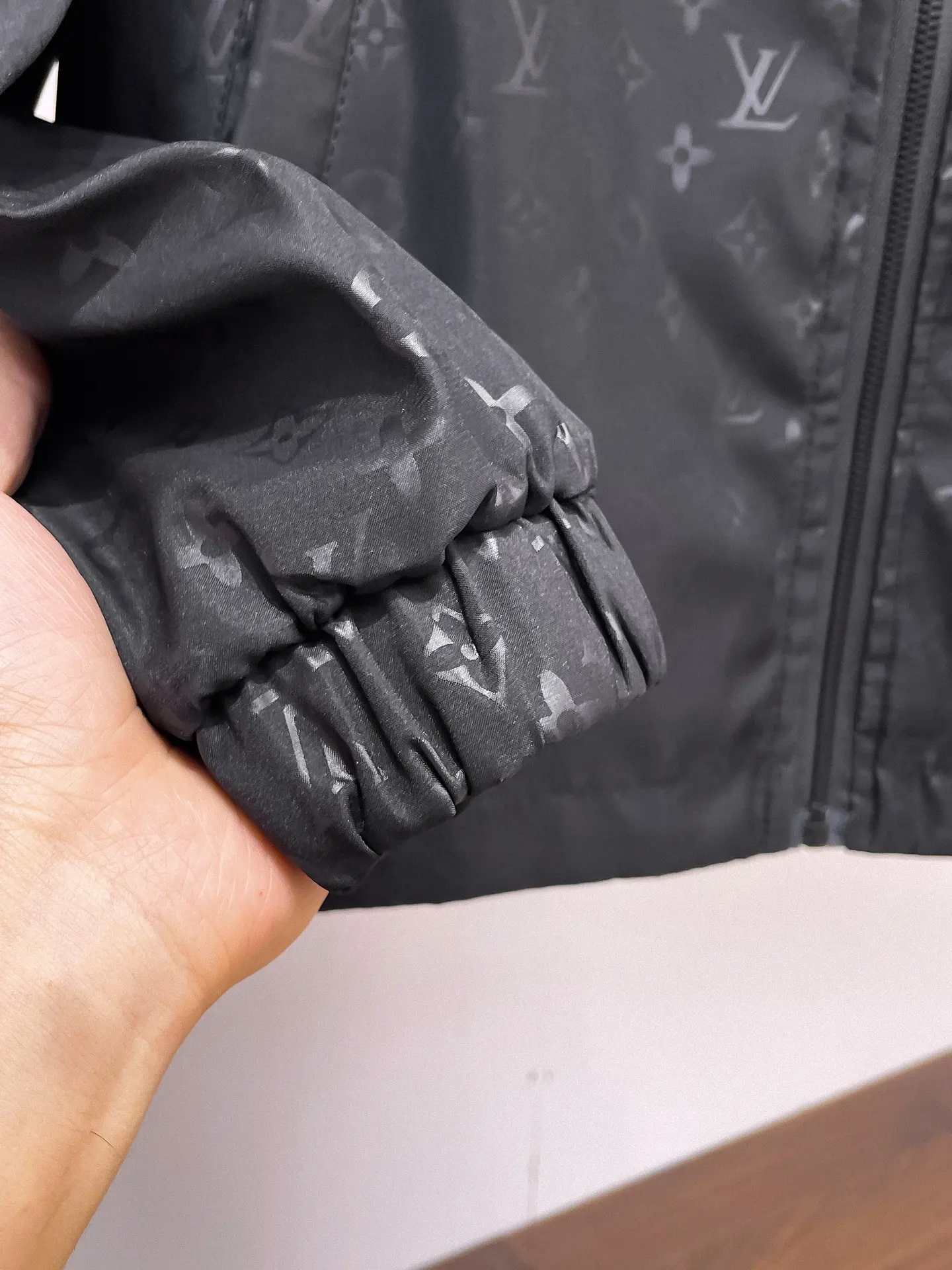 Monogram Hooded Windbreaker Jacket D38014757 — view 9