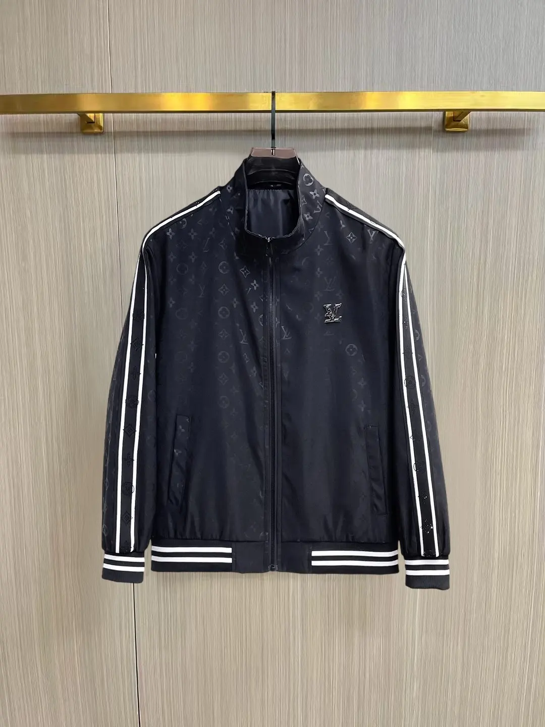 Monogram Jacquard Zip-Up Track Jacket D38014760