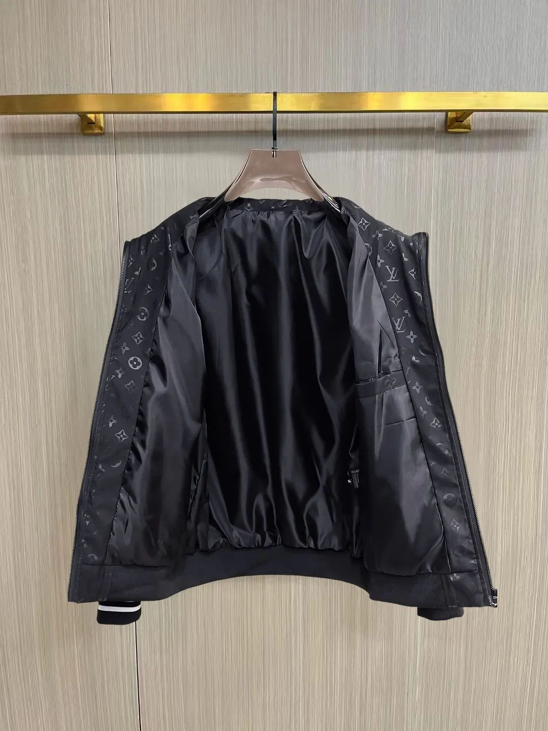 Monogram Jacquard Zip-Up Track Jacket D38014760 — view 3