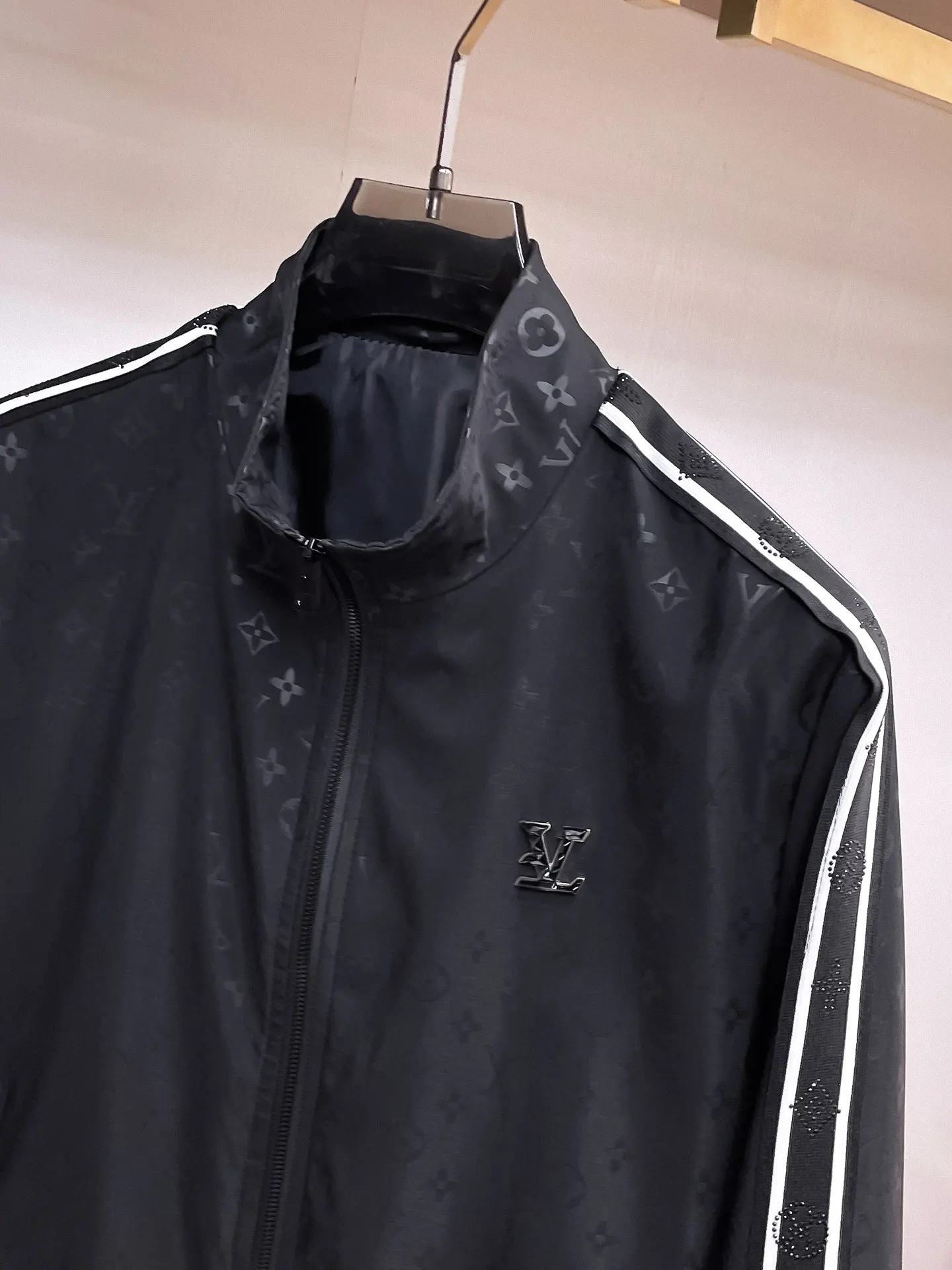 Monogram Jacquard Zip-Up Track Jacket D38014760 — view 4