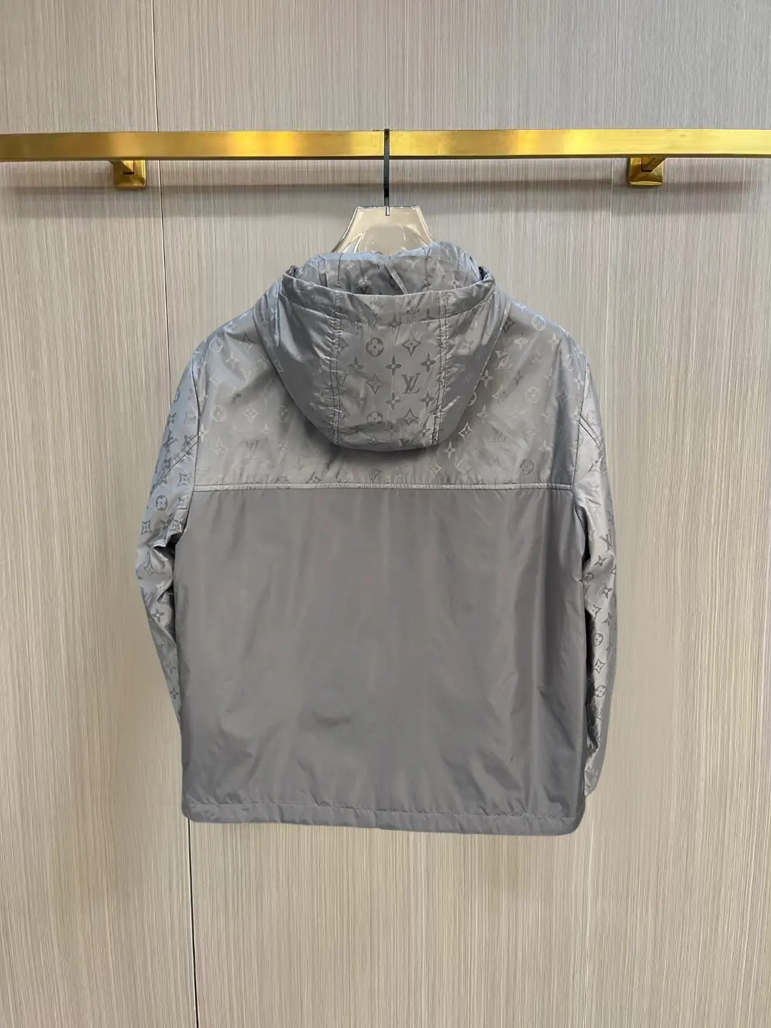 Monogram Hooded Windbreaker Jacket D38014861 — view 3