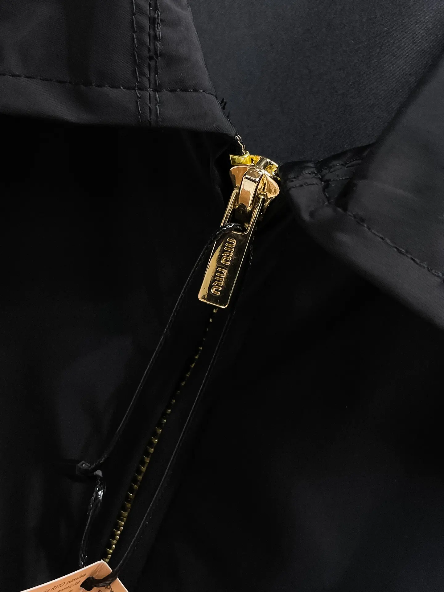 Logo-Embroidered Zip-Up Harrington Jacket D38014749 — view 6