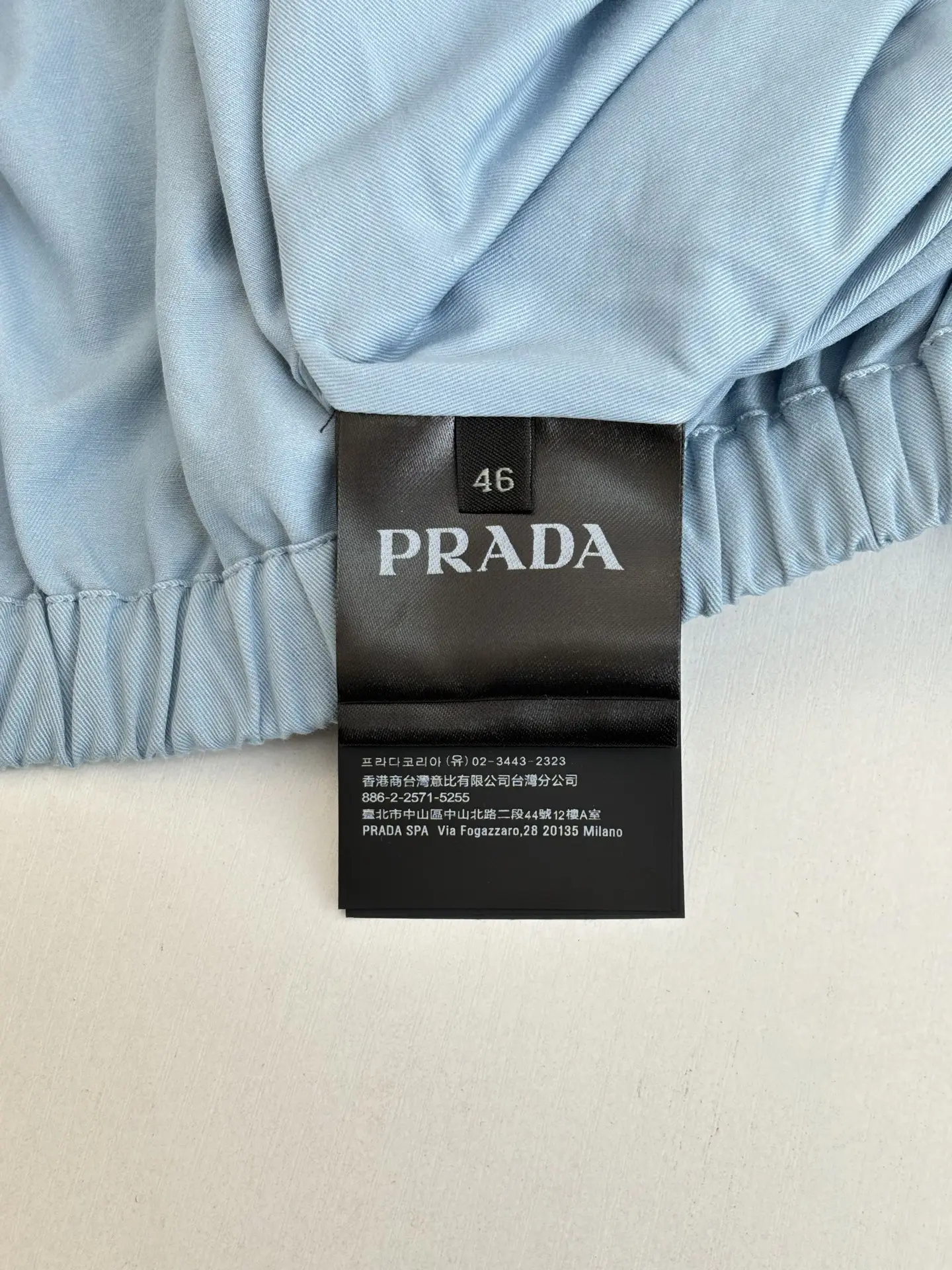 Logo-Embroidered Cotton Canvas Harrington Jacket D38522009 — view 11