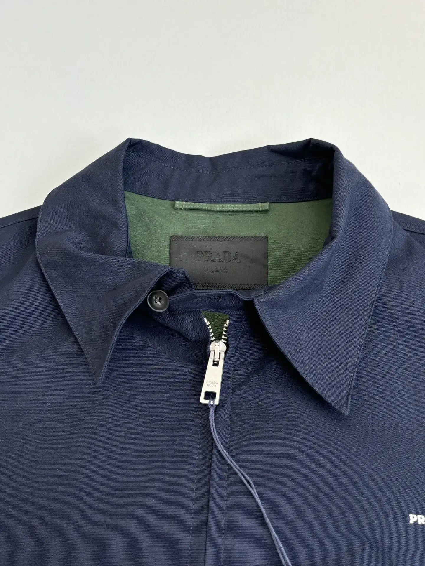 Cotton Canvas Harrington Jacket D38522008 — view 5