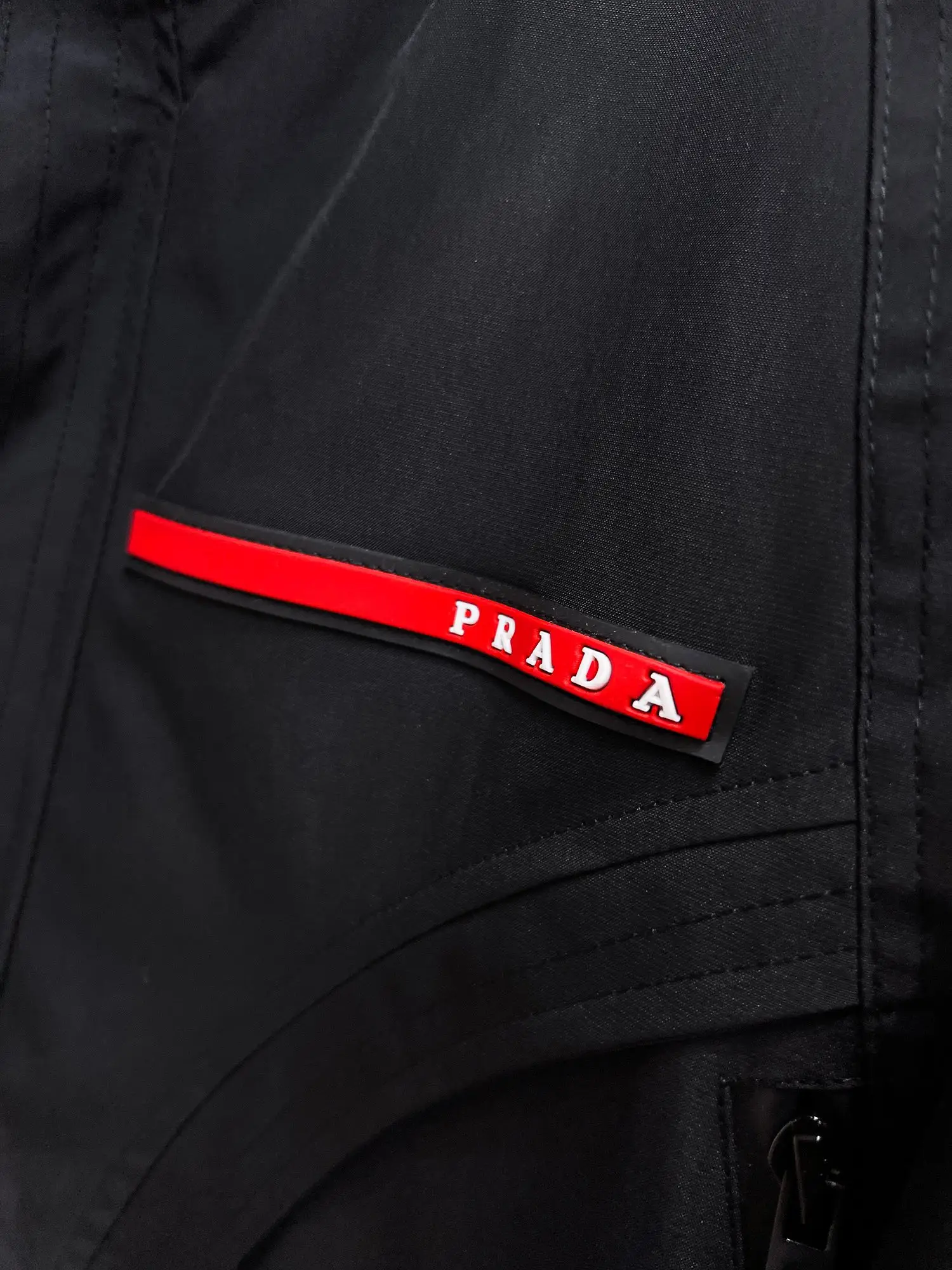 Prada Linea Rossa Hooded Shell Jacket D39015098 — view 5