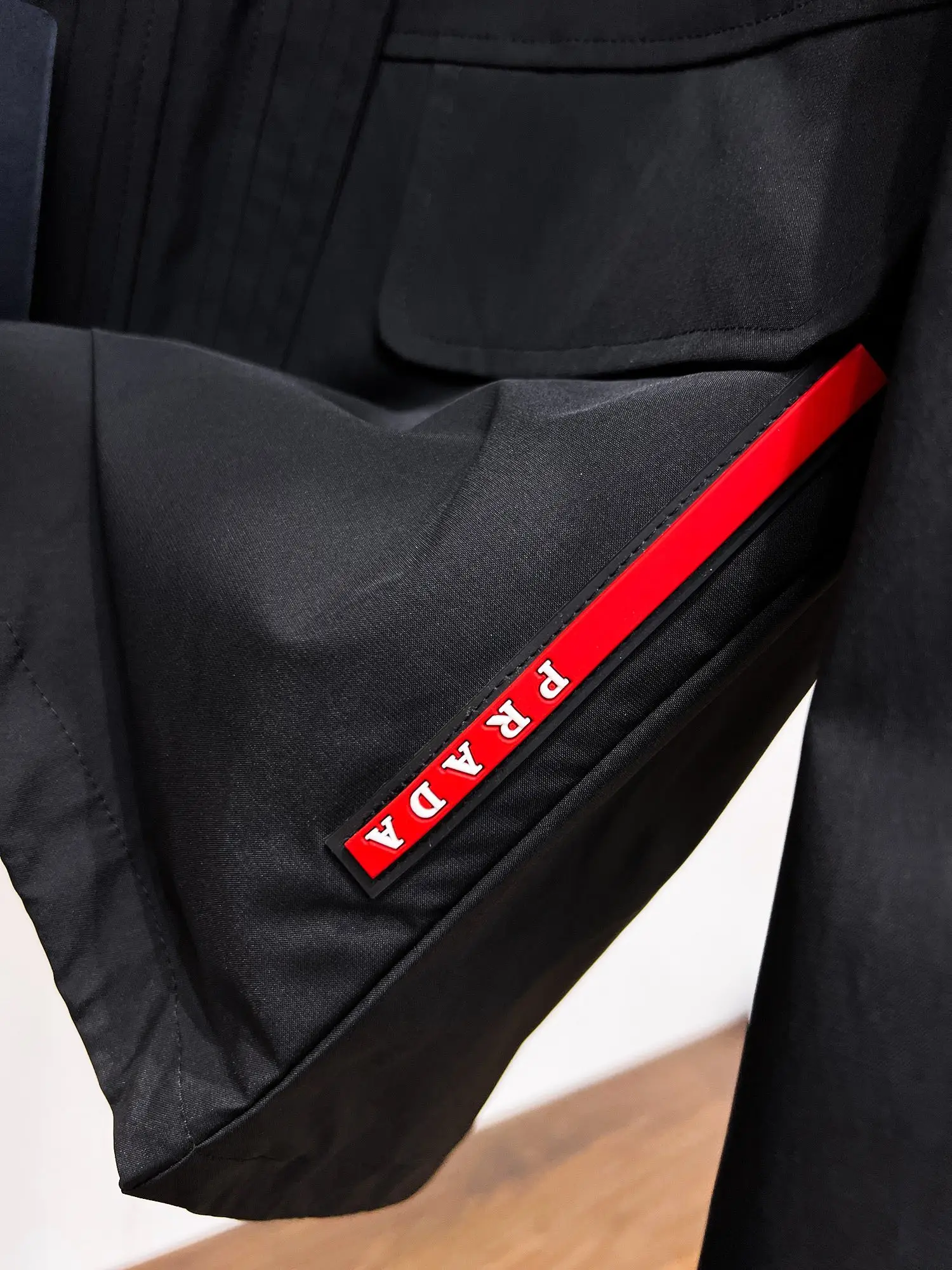 Prada Linea Rossa Hooded Shell Jacket D39015098 — view 11
