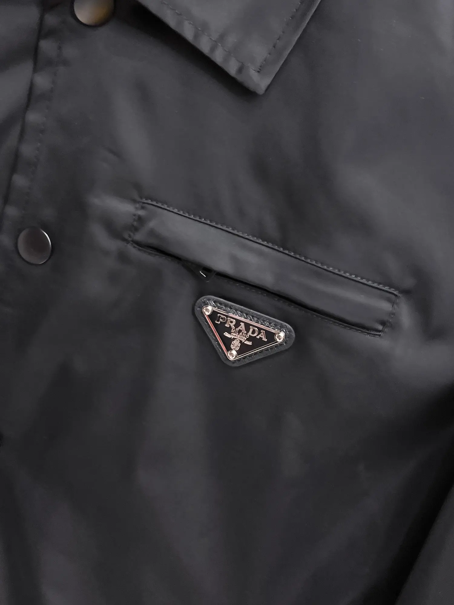 Logo-Appliquéd Re-Nylon Coach Jacket D39014866 — view 7