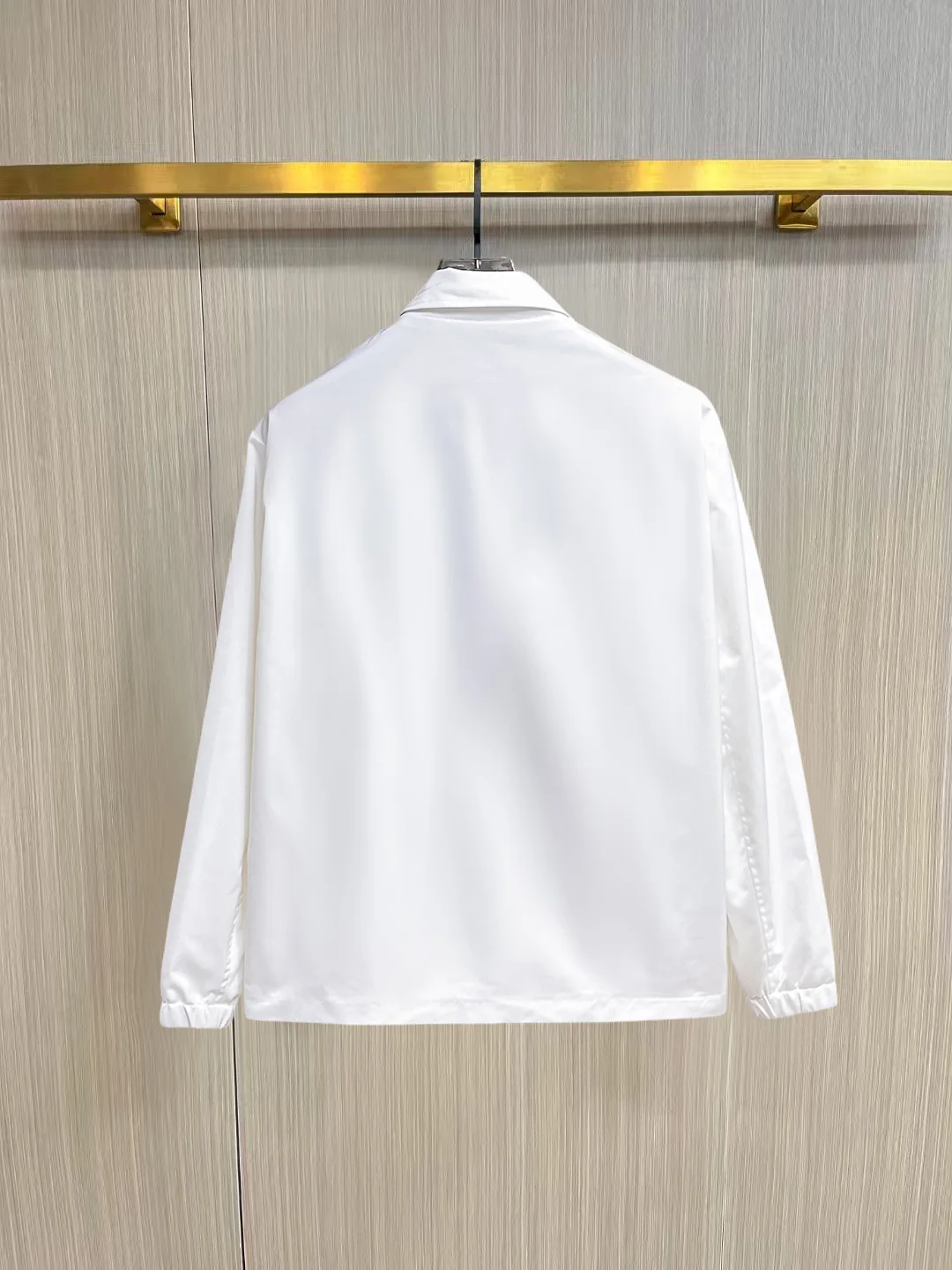 Logo-Appliquéd Cotton-Blend Coach Jacket D39014865 — view 2