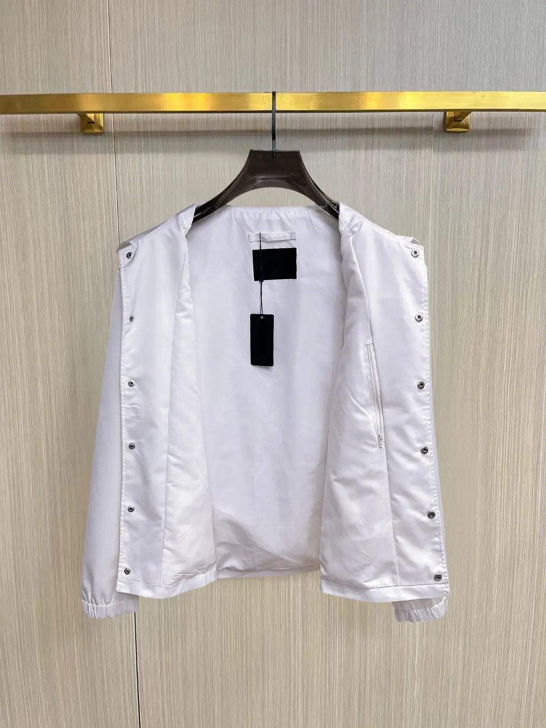 Logo-Appliquéd Cotton-Blend Coach Jacket D39014865 — view 3