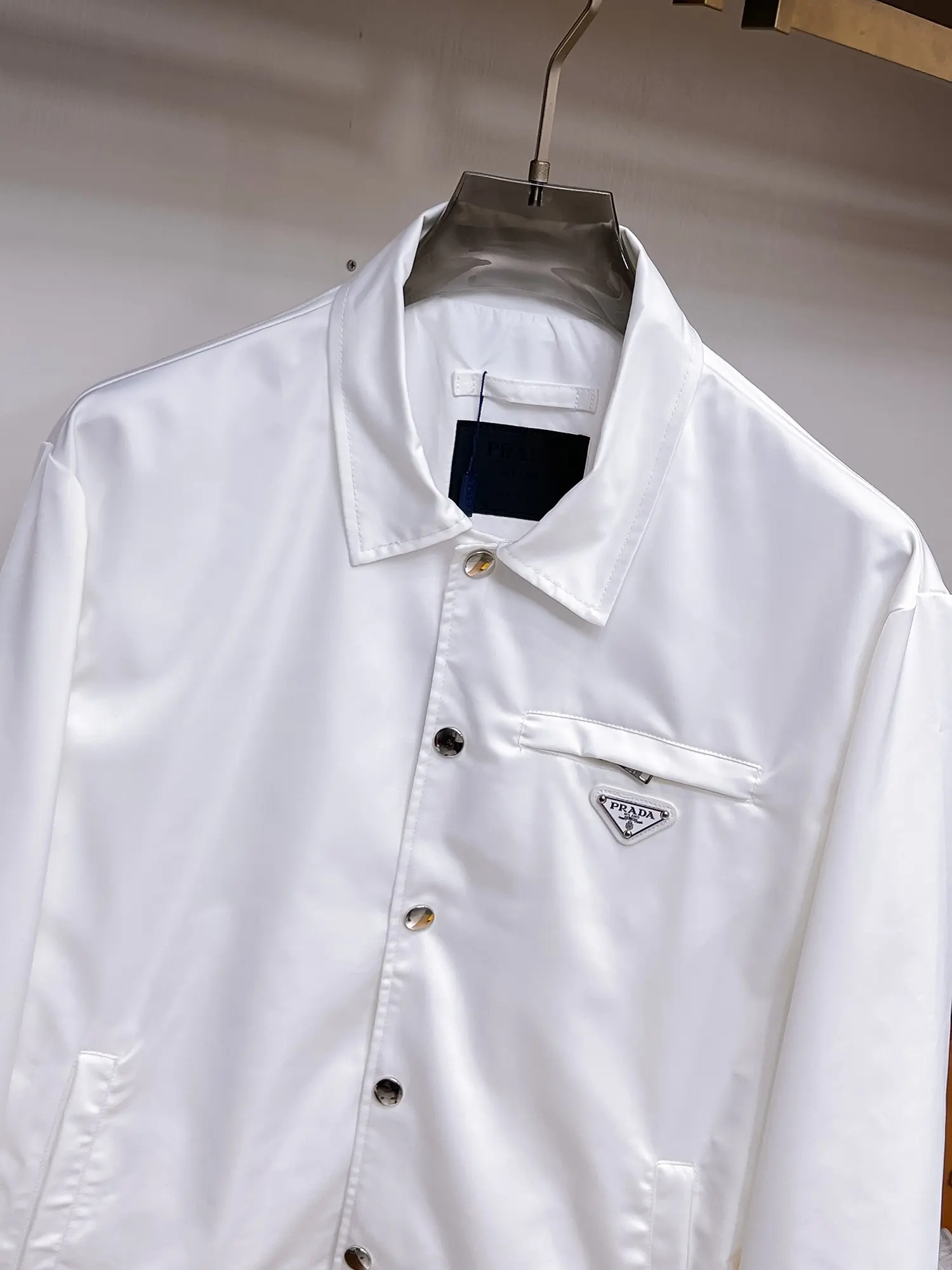 Logo-Appliquéd Cotton-Blend Coach Jacket D39014865 — view 4