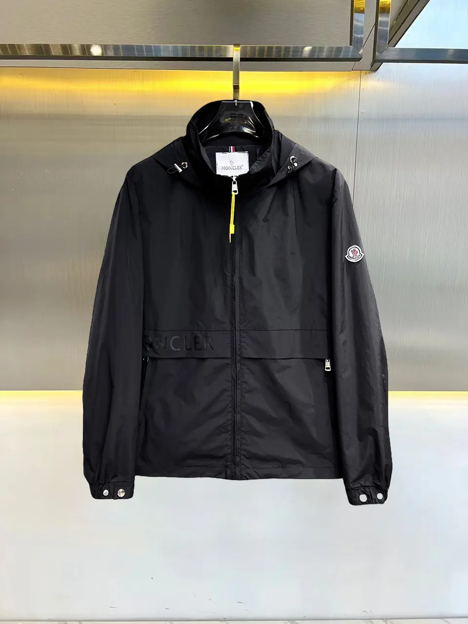 Moncler Hooded Shell Windbreaker Jacket D39015100