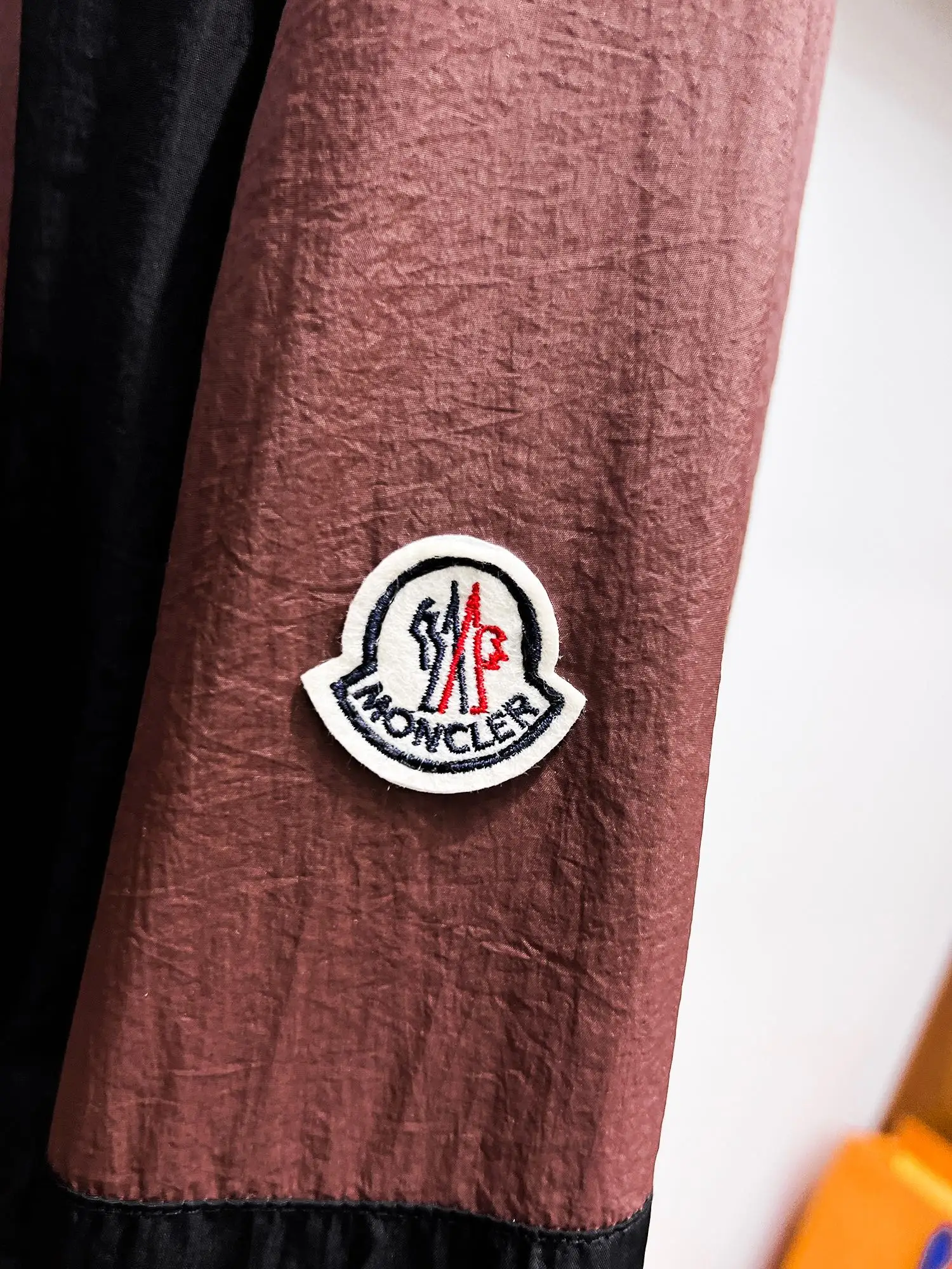 Moncler Color-Block Hooded Windbreaker Jacket D39015095 — view 6